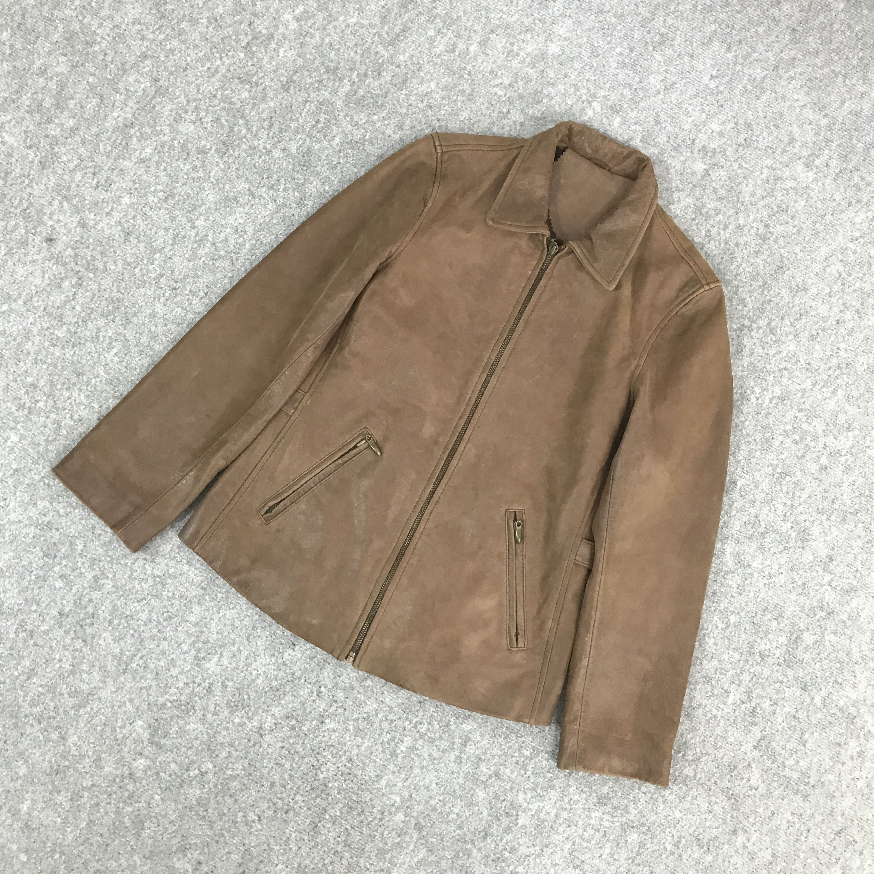 Japanese Brand LEATHER JACKET JAPANESE BRAND STYLE JACKET Size US S / EU 44-46 / 1 - 5 Thumbnail