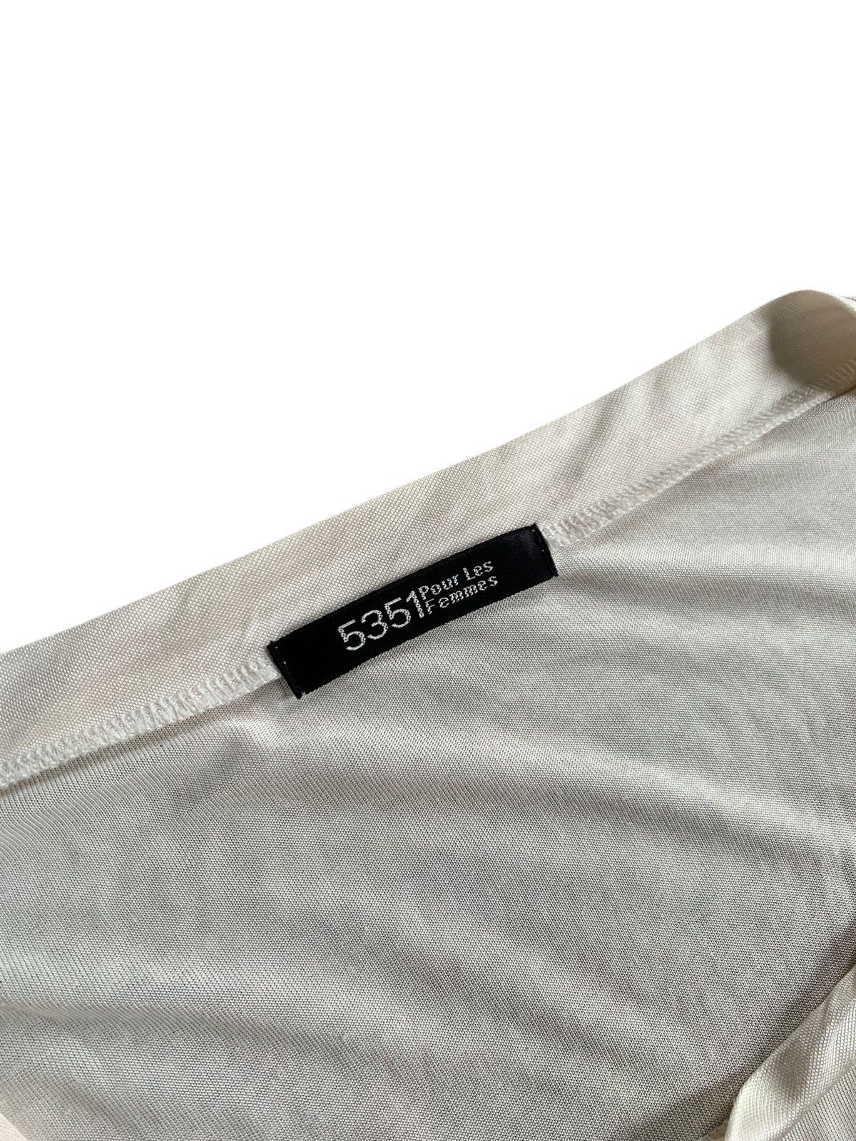 5351 POUR LES HOMMES × Japanese Brand Vintage 5351 pour les femmes long sleve t shirt Size M / US 6-8 / IT 42-44 - 6 Thumbnail