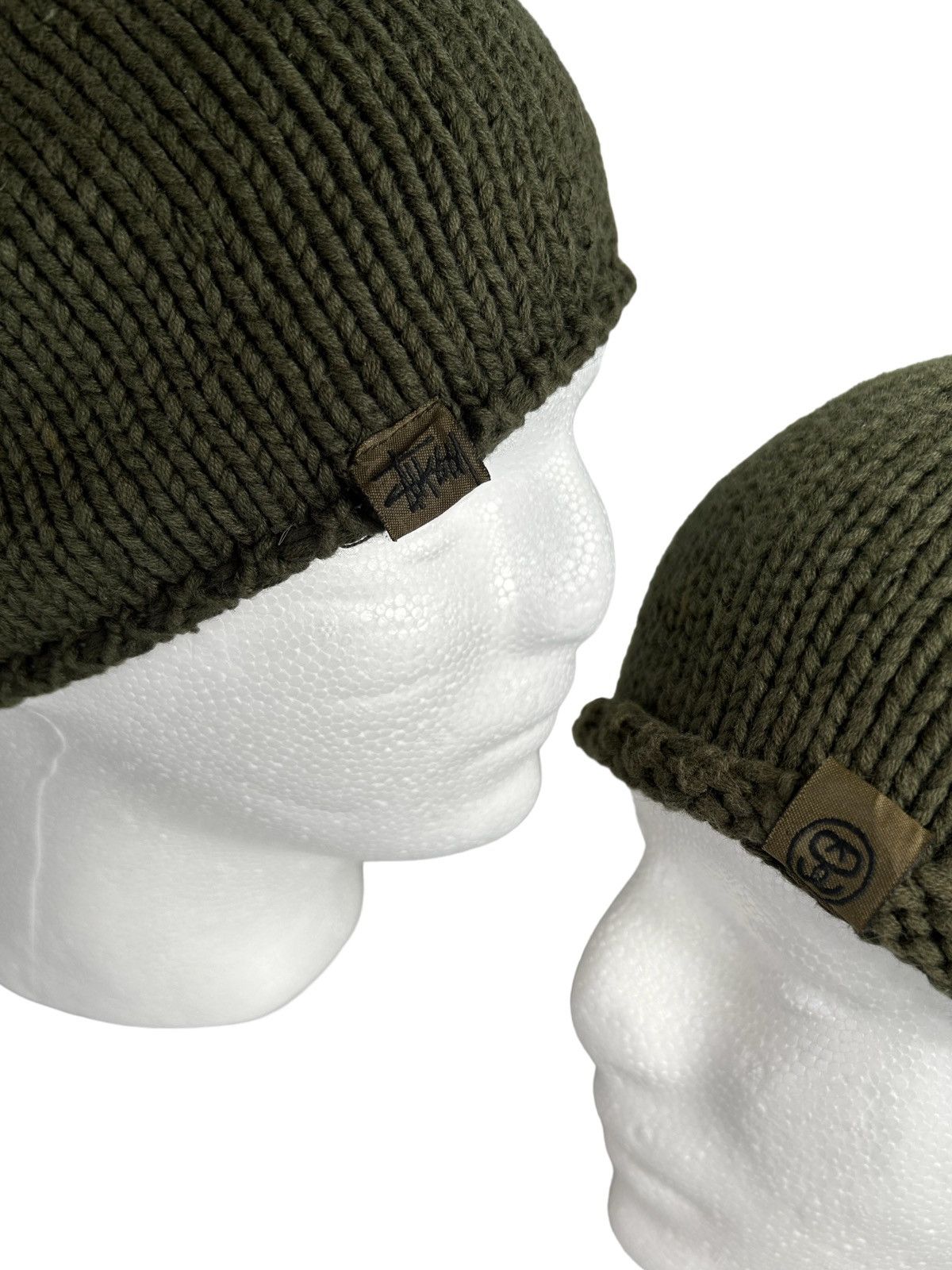 Stussy × Vintage Vtg Stussy Knitted Beanie Hats ☠️ Size ONE SIZE - 1 Thumbnail