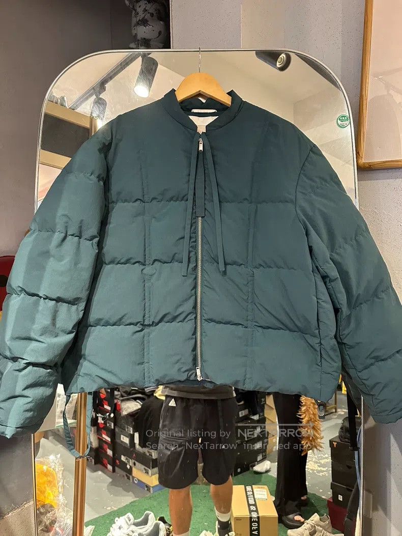 Jil Sander Jil Sander Solid Oversized Puffy Drawstring Zipper Jacket Size US M / EU 48-50 / 2 - 1 Thumbnail