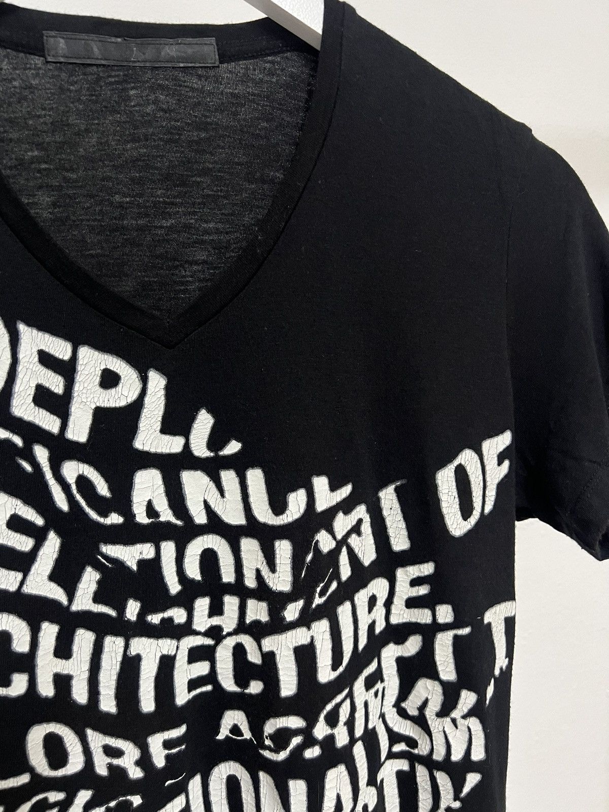 Julius JULIUS Graphic Typography Distorted Print Tee Size US S / EU 44-46 / 1 - 4 Thumbnail