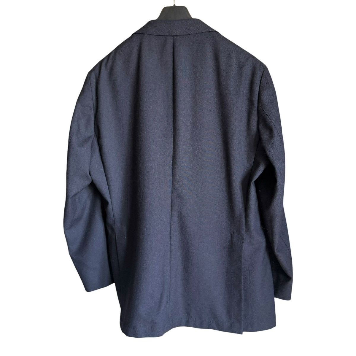 Suitsupply SuitSupply Havana Jetted Unlined Wool Blazer 44S Black Rogna Size 44S - 6 Thumbnail