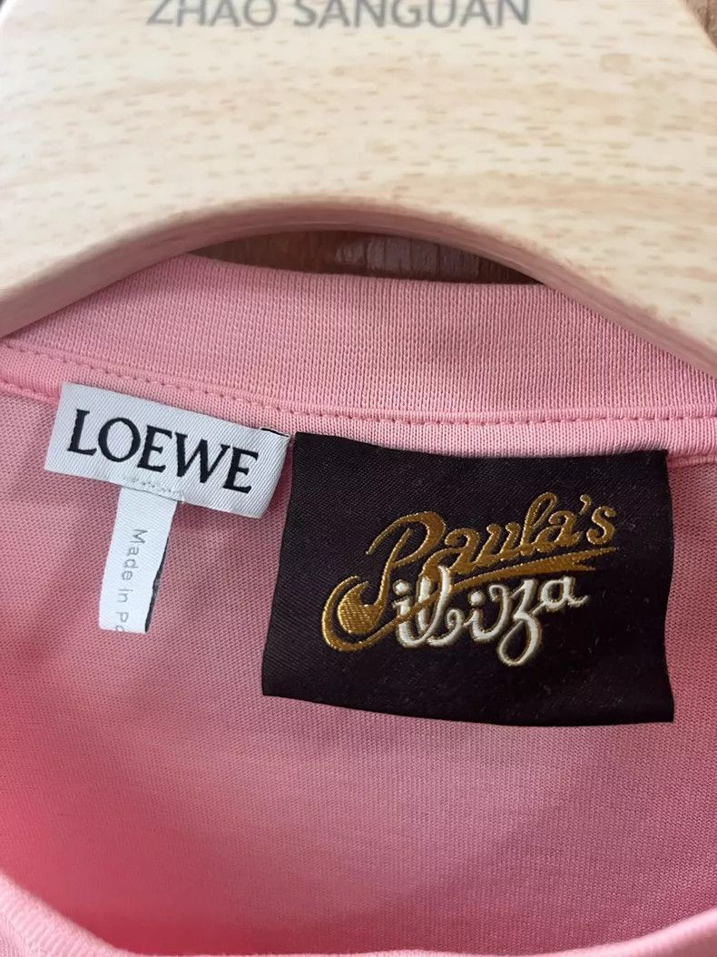 Loewe LOEWE Pink cactus T-shirt Size S / US 4 / IT 40 - 2 Thumbnail