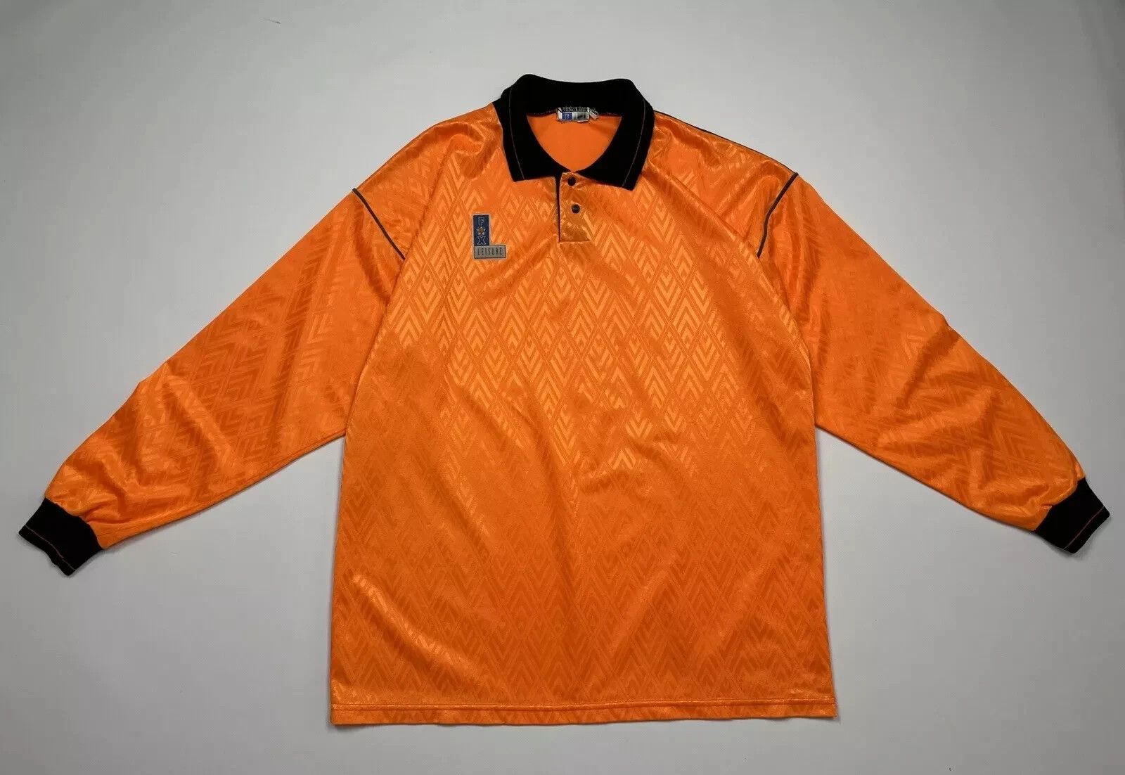 Vintage 1990s Leicester City Fox Leisure Vintage Soccer Shirt Size US L / EU 52-54 / 3 - 1 Thumbnail