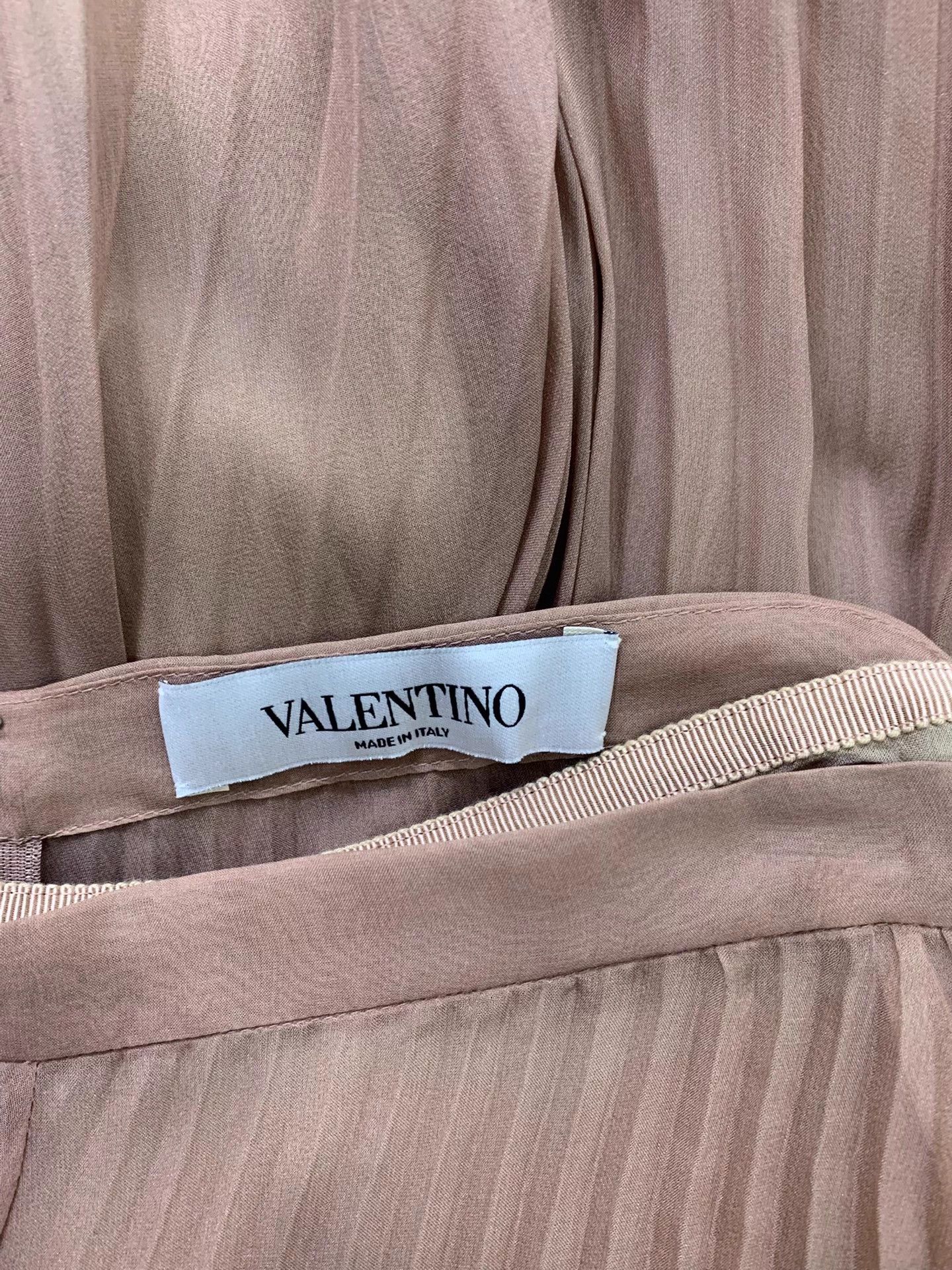 Valentino Valentino Silk Paneled Skirt 38 Near New Size S / US 4 / IT 40 - 4 Thumbnail