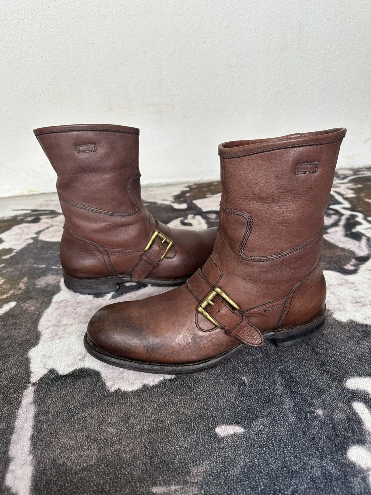 Alfredo Bannister Archive Alfredo Bannister engineer leather boot Size US 8 / EU 41 - 5 Thumbnail