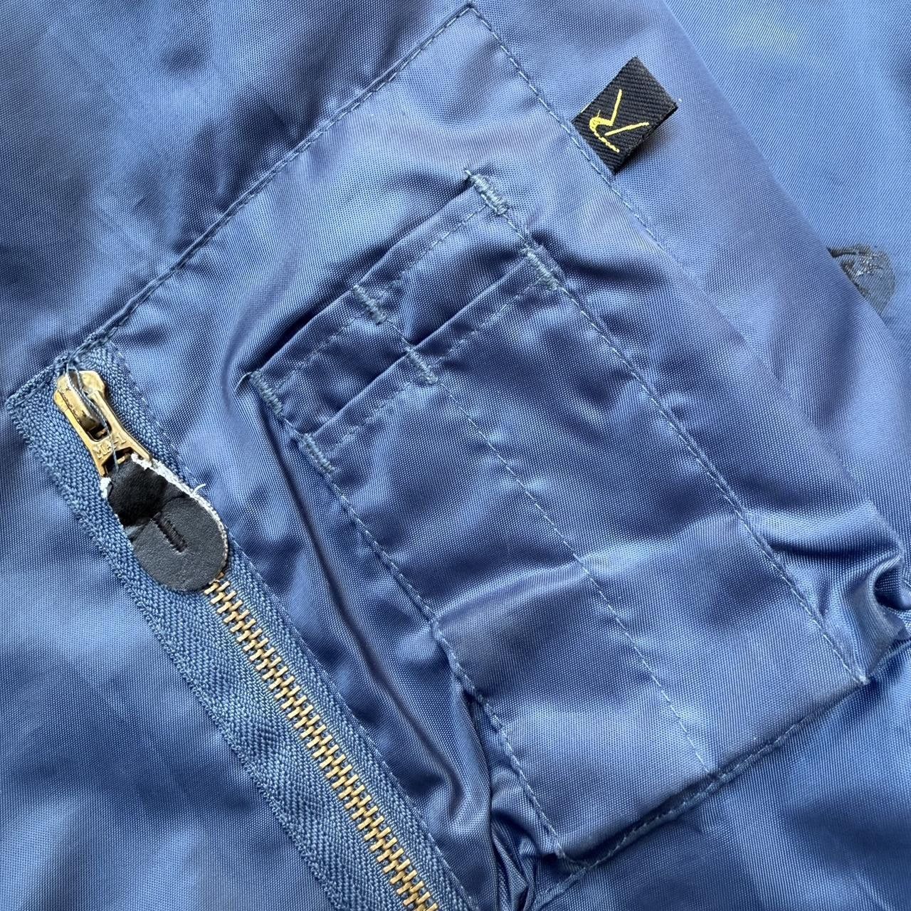 basketcase gallery Basketcase Gallery Raw College Navy Blue MA-1 Bomber Jacket Size US XL / EU 56 / 4 - 5 Thumbnail