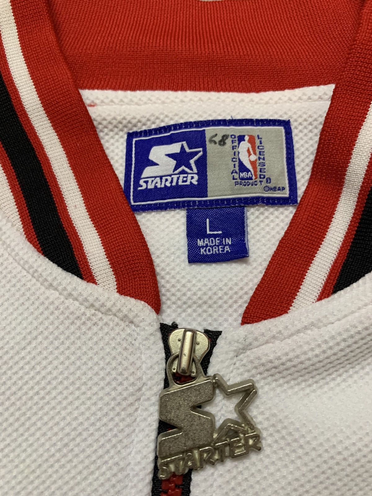 Starter Vintage Chicago Bulls Starter NBA Jacket Size US XL / EU 56 / 4 - 8 Thumbnail