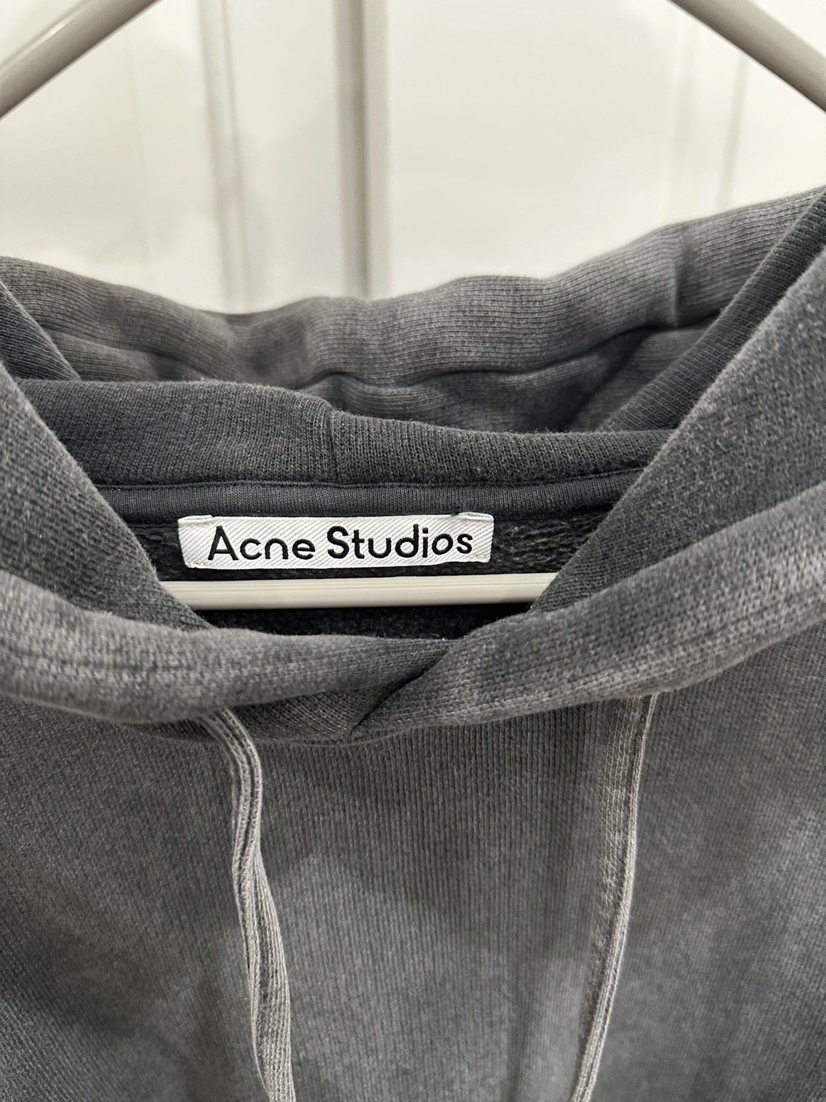 Acne Studios Acne Studios Grey Patch Logo Hoodie Size US XS / EU 42 / 0 - 3 Thumbnail