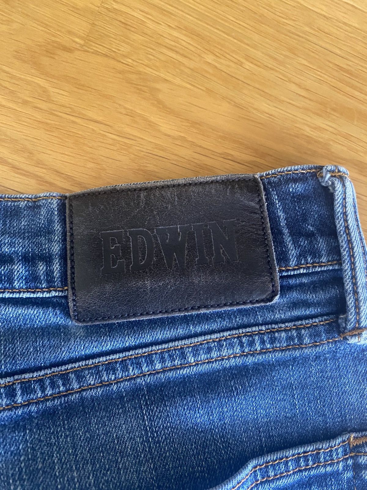 Edwin × Japanese Brand Vintage Edwin jeans facet denim japanese pants Size US 36 / EU 52 - 9 Thumbnail