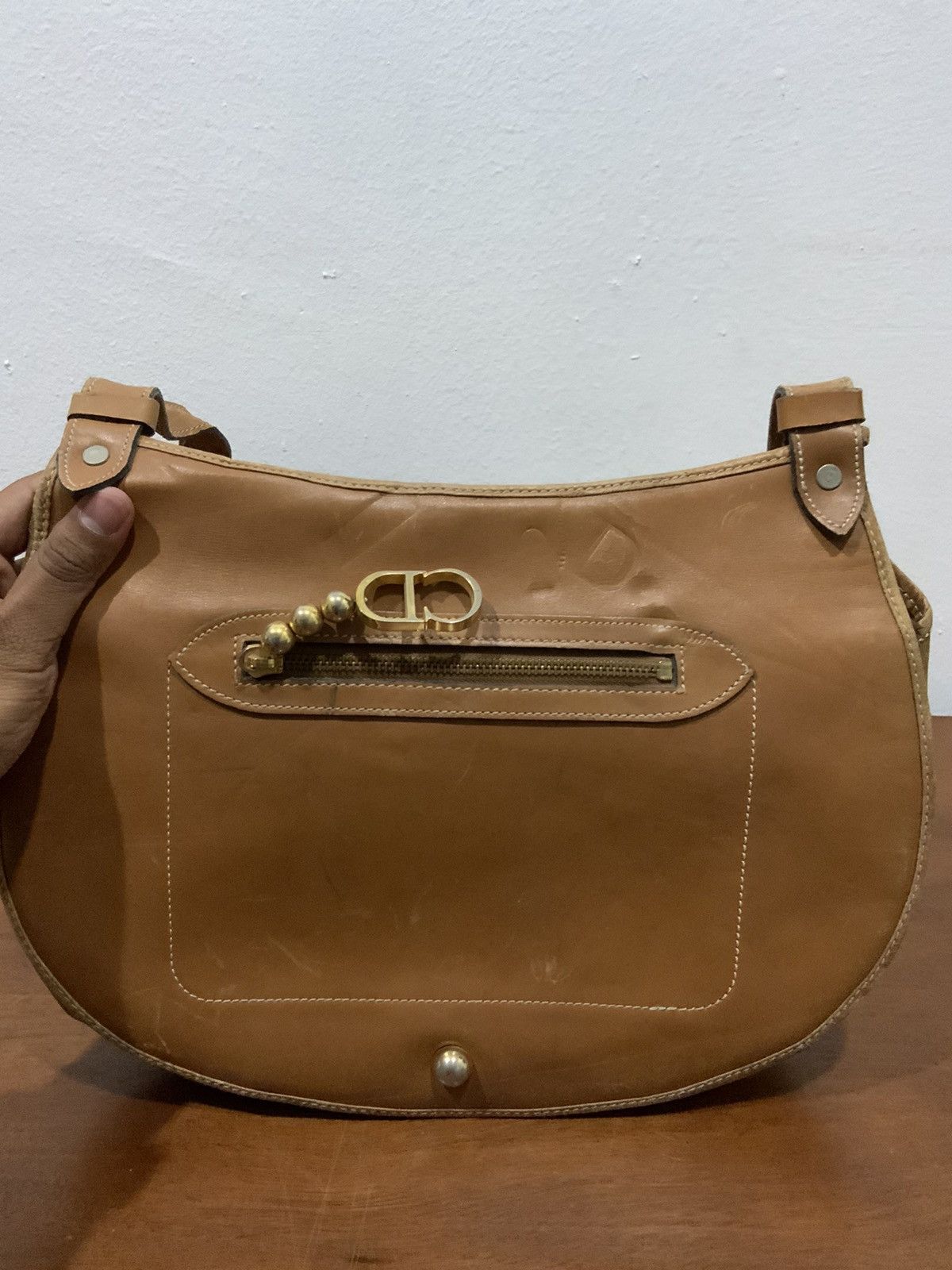 Christian Dior Monsieur Vintage Christian Dior Leather Sling Bag Size ONE SIZE - 12 Thumbnail