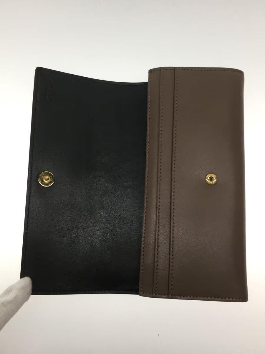 Fendi Fendi Leather Long Wallet Brown Size ONE SIZE - 4 Thumbnail