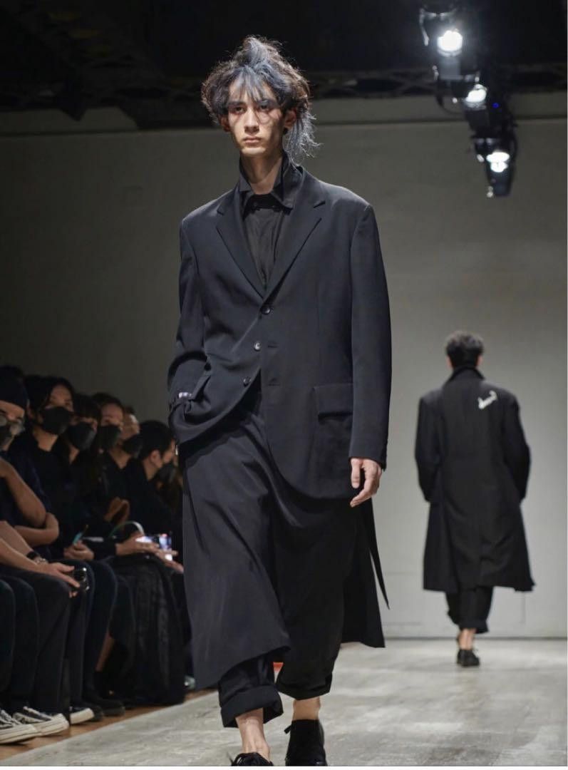 Yohji Yamamoto pour homme ジャケット yohji yamamoto - pour homme | 左比翼袖釦付きJKT / TAタキシード
