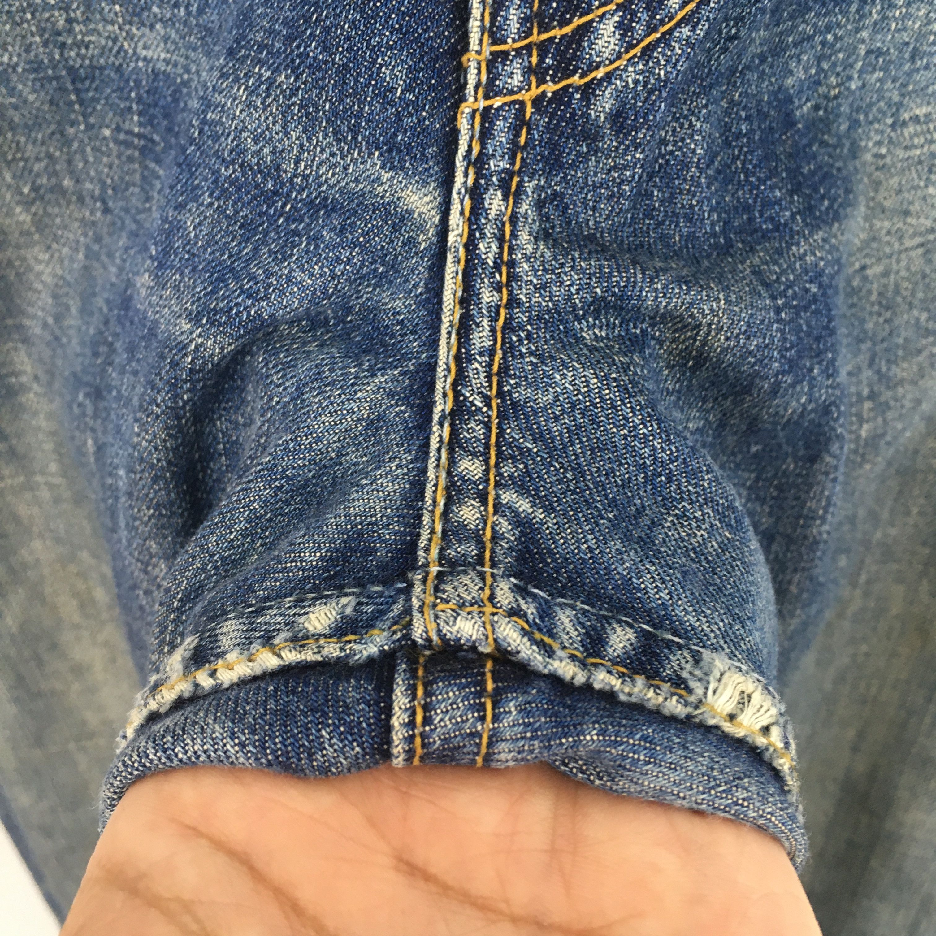 Levi's Size 31x34 Vintage Levis 505 Faded Stonewash Jeans S1952 Size US 31 - 8 Thumbnail