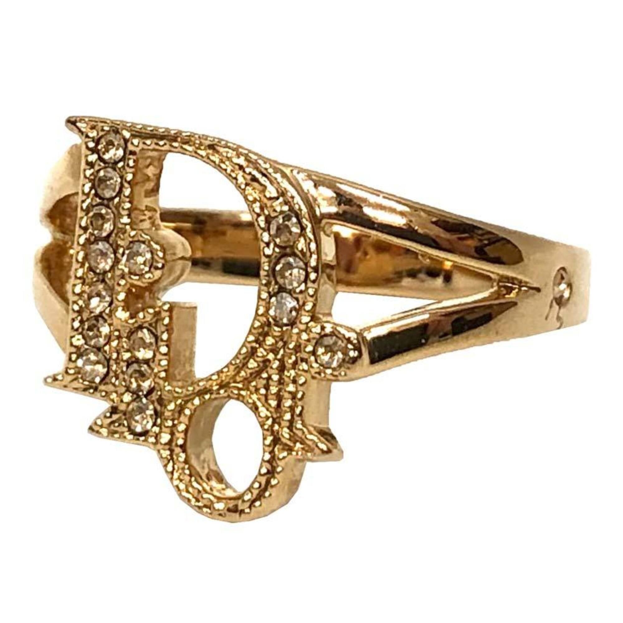 Dior Christian Dior ring, gold color. Size ONE SIZE - 1 Thumbnail