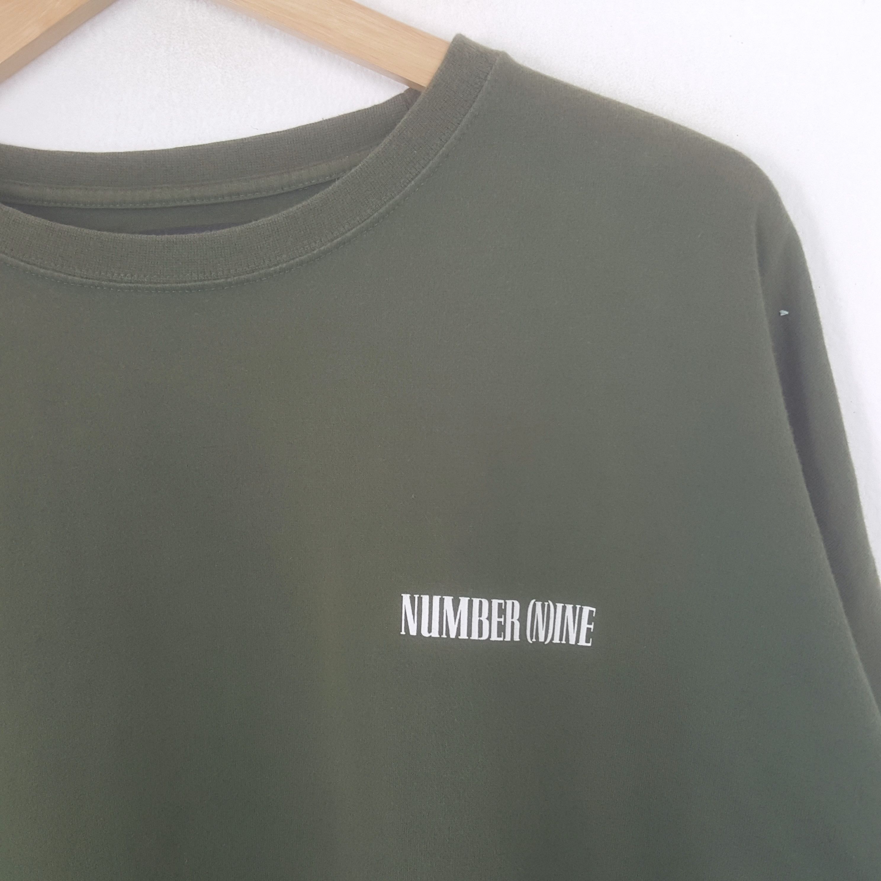 If Six Was Nine × Number (N)ine × Vintage Vintage Number (N)ine Japanese Brand Spellout TShirt Size US XXL / EU 58 / 5 - 4 Thumbnail