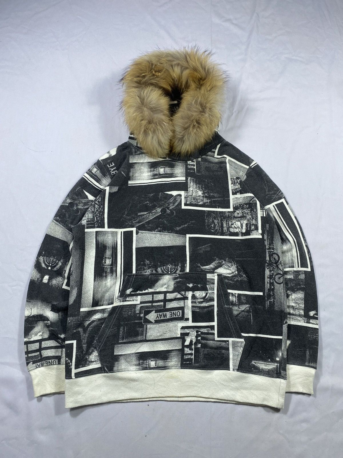 If Six Was Nine × Japanese Brand × Le Grande Bleu (L.G.B.) Japanese Beumere fur Hoodie Lgb ifsix style Size US L / EU 52-54 / 3 - 1 Thumbnail
