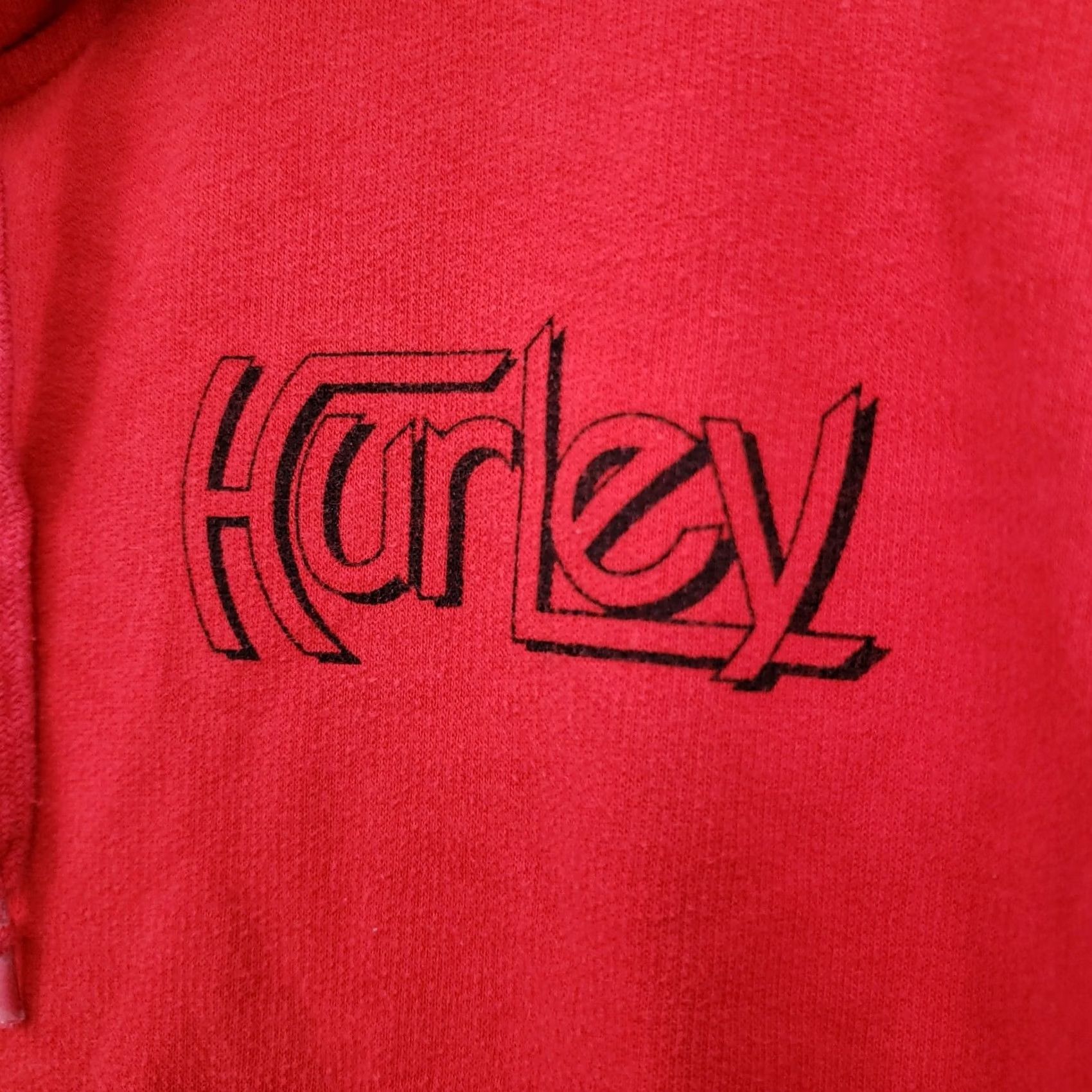 Hurley Hurley Hoodie Mens S Red Pullover Long Sleeves Hooded Surfing Size US S / EU 44-46 / 1 - 5 Thumbnail