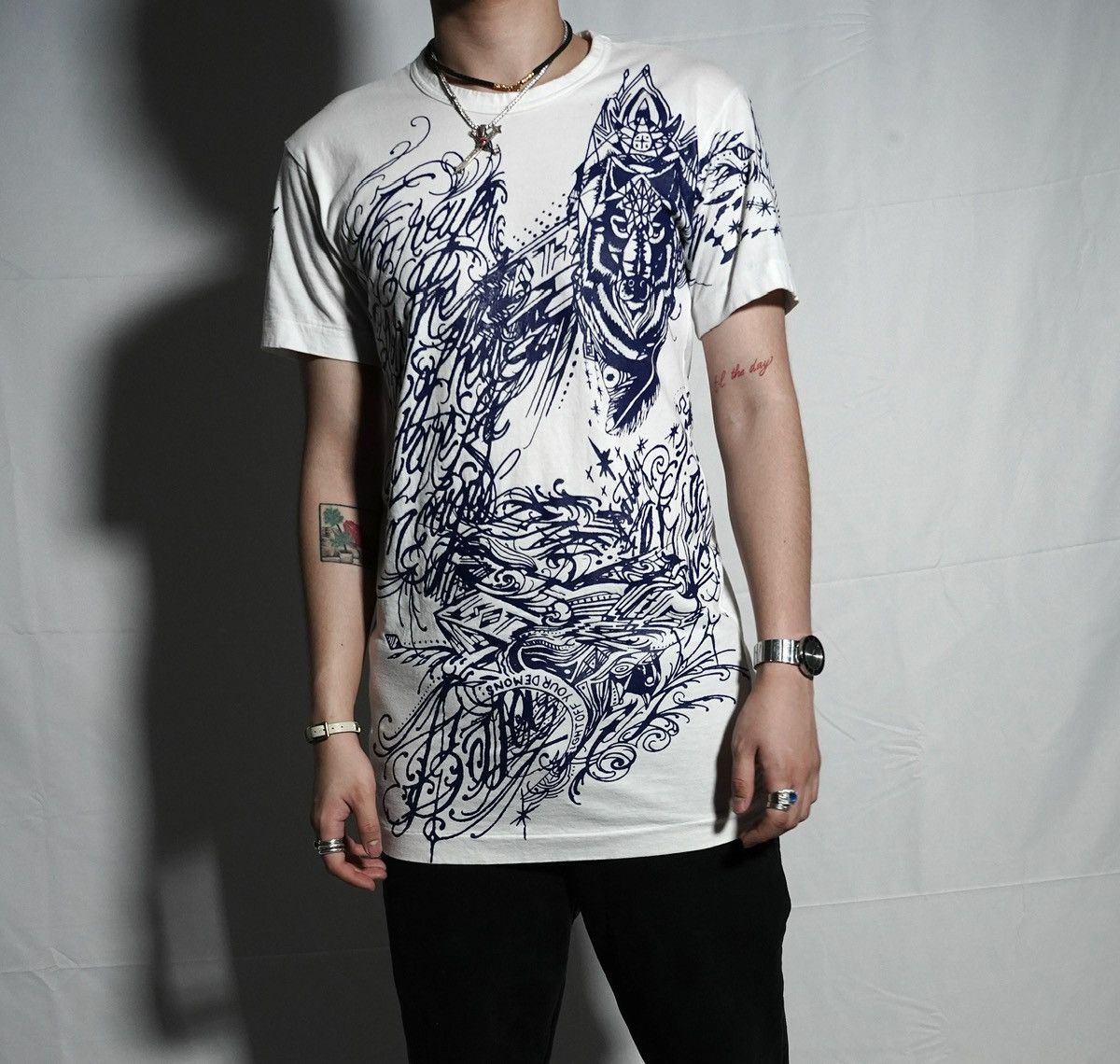 Comme des Garcons Comme des Garçons Homme Plus AW15 Tattoo shirt. Size US S / EU 44-46 / 1 - 8 Thumbnail