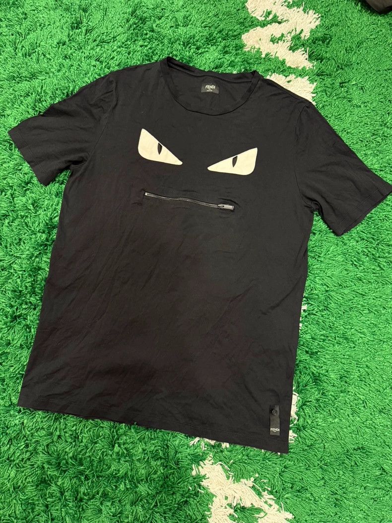 Fendi Fendi Monster Eyes Short Sleeve T-shirt - dmc Size US XXL / EU 58 / 5 - 1 Thumbnail
