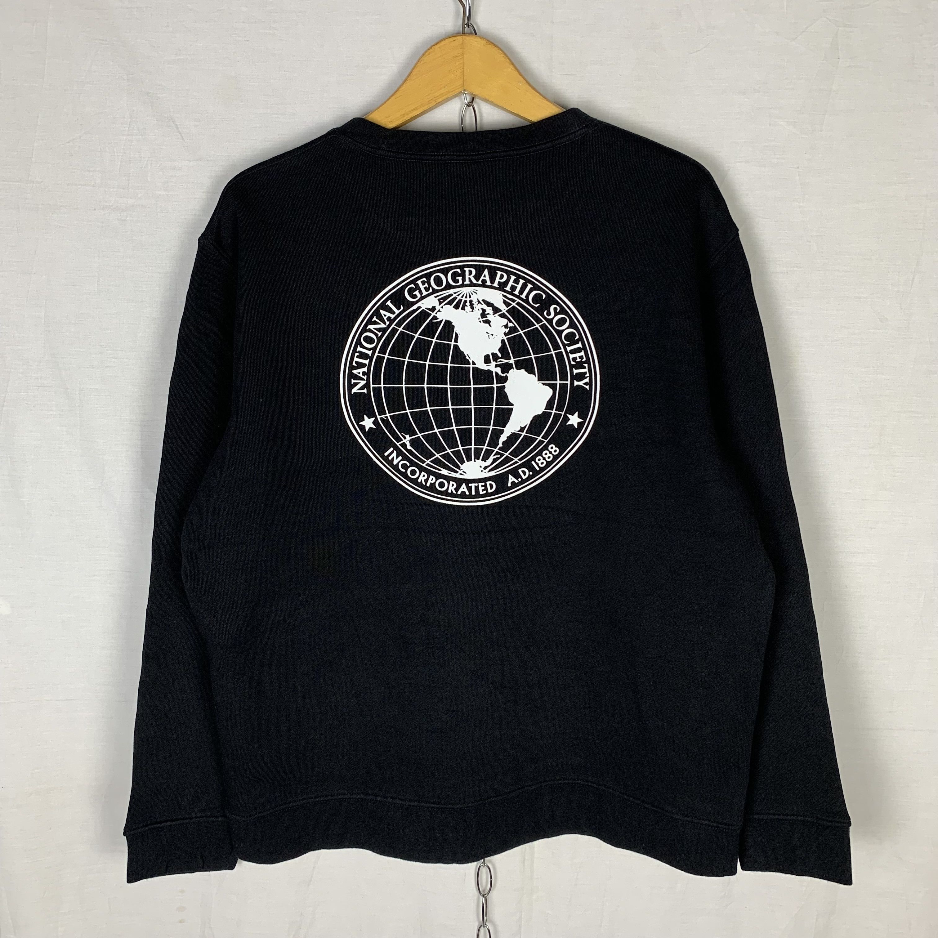 Zara National Geographic Society Sweatshirt Crewneck Grailed