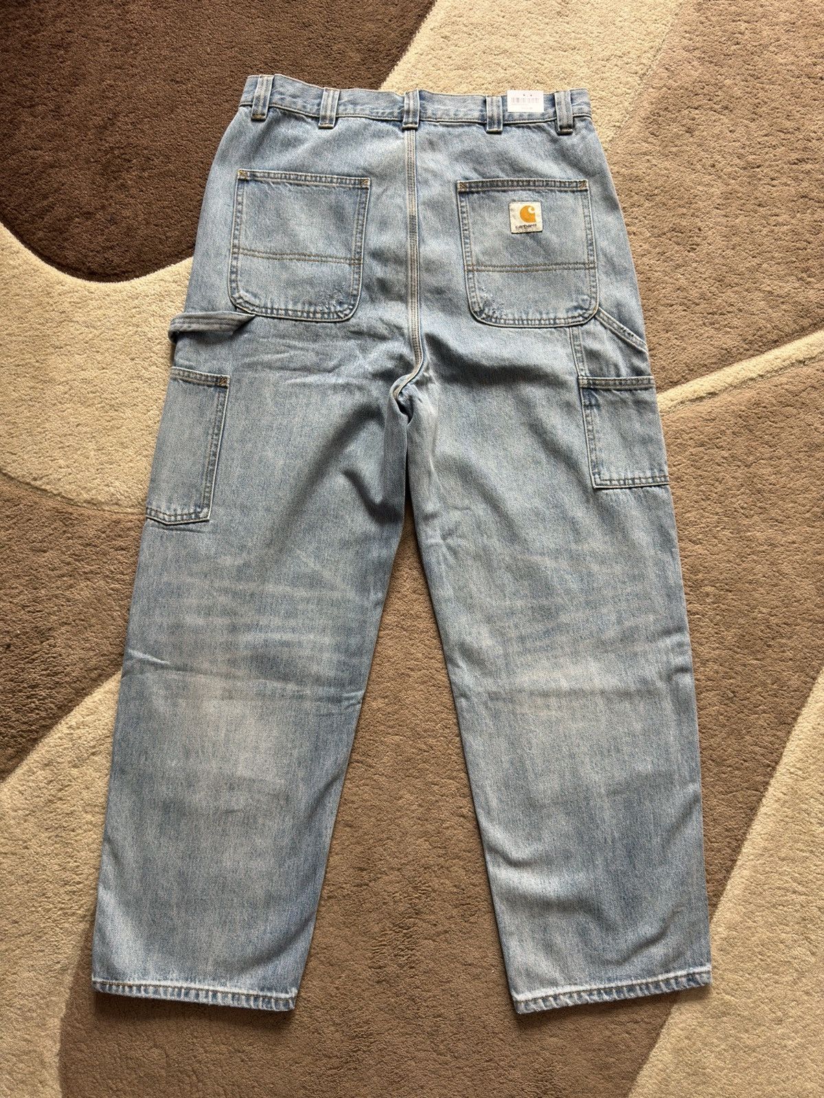 Carhartt Wip Carhartt Double Knee OG Pants Baggy Jeans New With Tags Blue Size US 32 / EU 48 - 3 Thumbnail