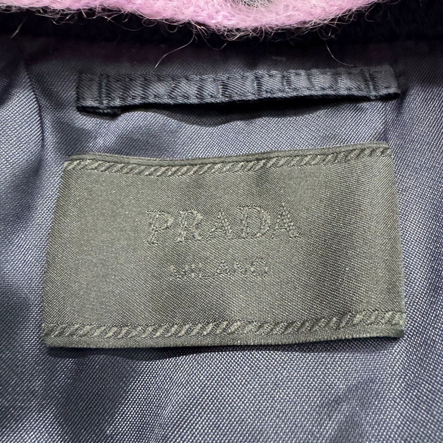 Prada Prada Slv DB Detachable Mohair Collar Wool Coat Size US L / EU 52-54 / 3 - 2 Thumbnail
