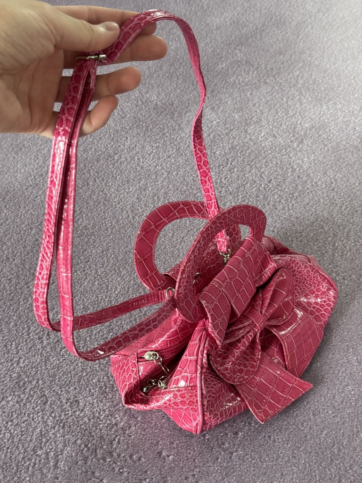 Hysteric Glamour Y2K Fabulous Glamour 00s Aesthetic Faux Leather Mini Bag Size ONE SIZE - 11 Thumbnail
