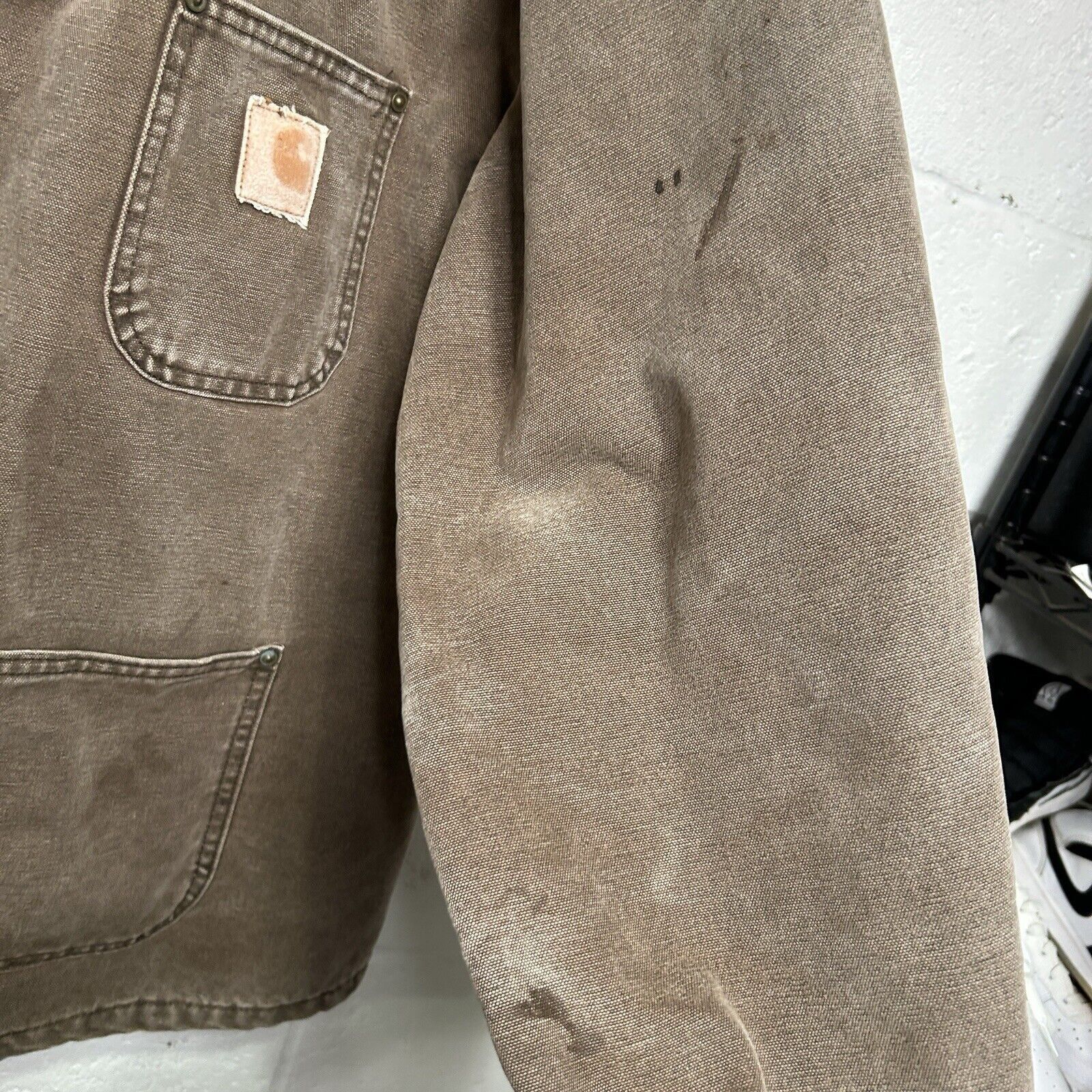 Carhartt Vintage Carhartt Blanket-Lined Chore Coat “Chestnut” C02 CHT Size US XL / EU 56 / 4 - 9 Thumbnail