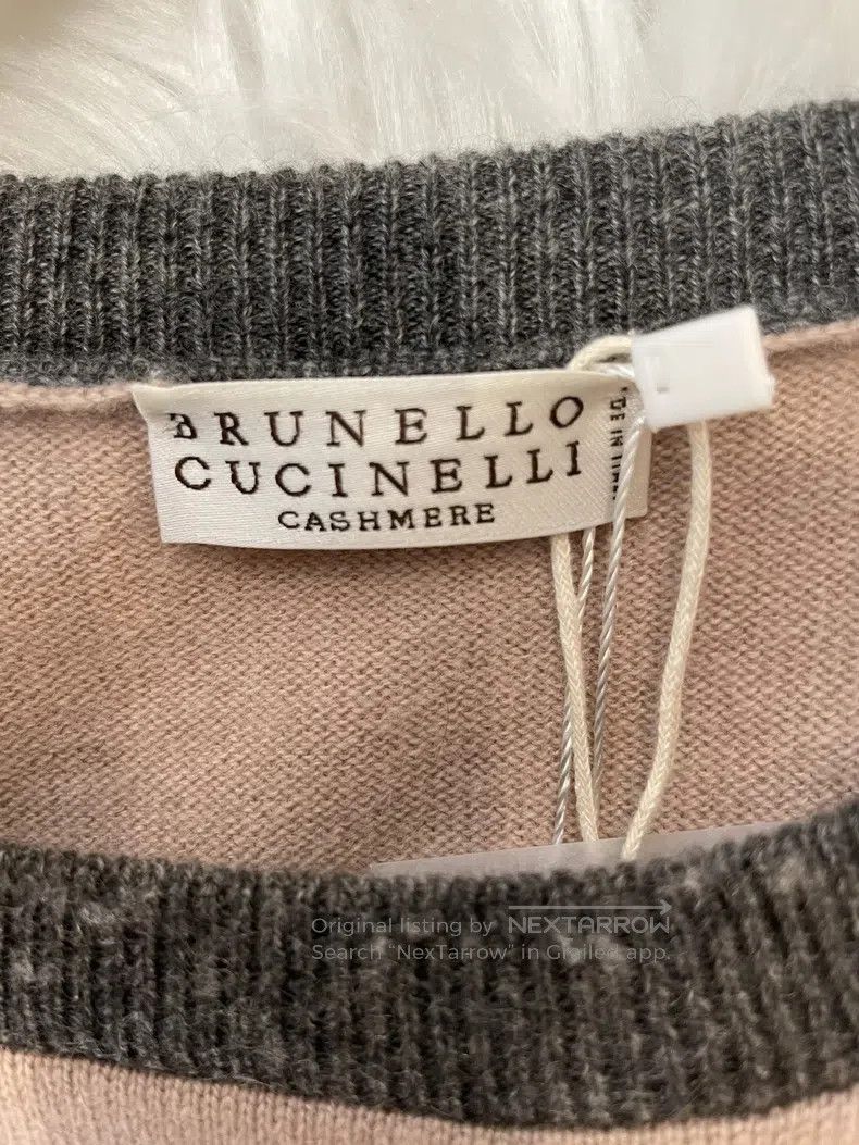 Brunello Cucinelli Brunello Cucinelli Paillette Knit Sweater Size M / US 6-8 / IT 42-44 - 5 Thumbnail