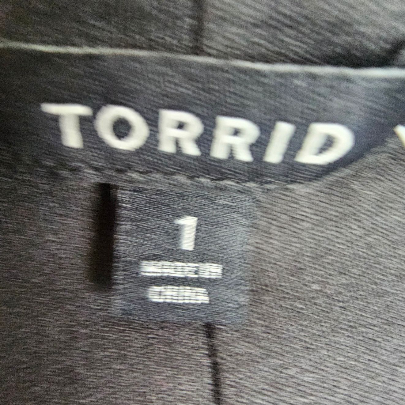 Torrid Torrid Womens Cropped Drape Front Sequin Jacket Plus Size 1X Size XL / US 12-14 / IT 48-50 - 6 Thumbnail