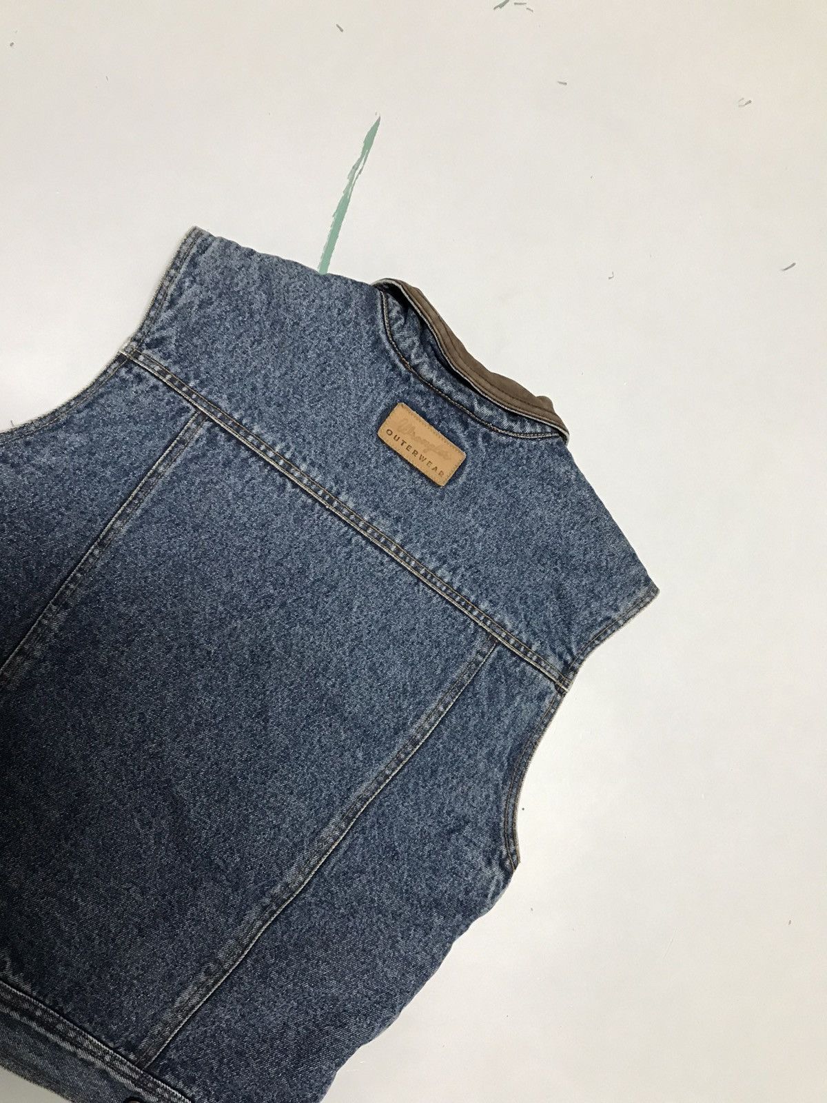Wrangler Vintage wrangler sherpa line denim vest Size US XXS / EU 40 - 10 Thumbnail