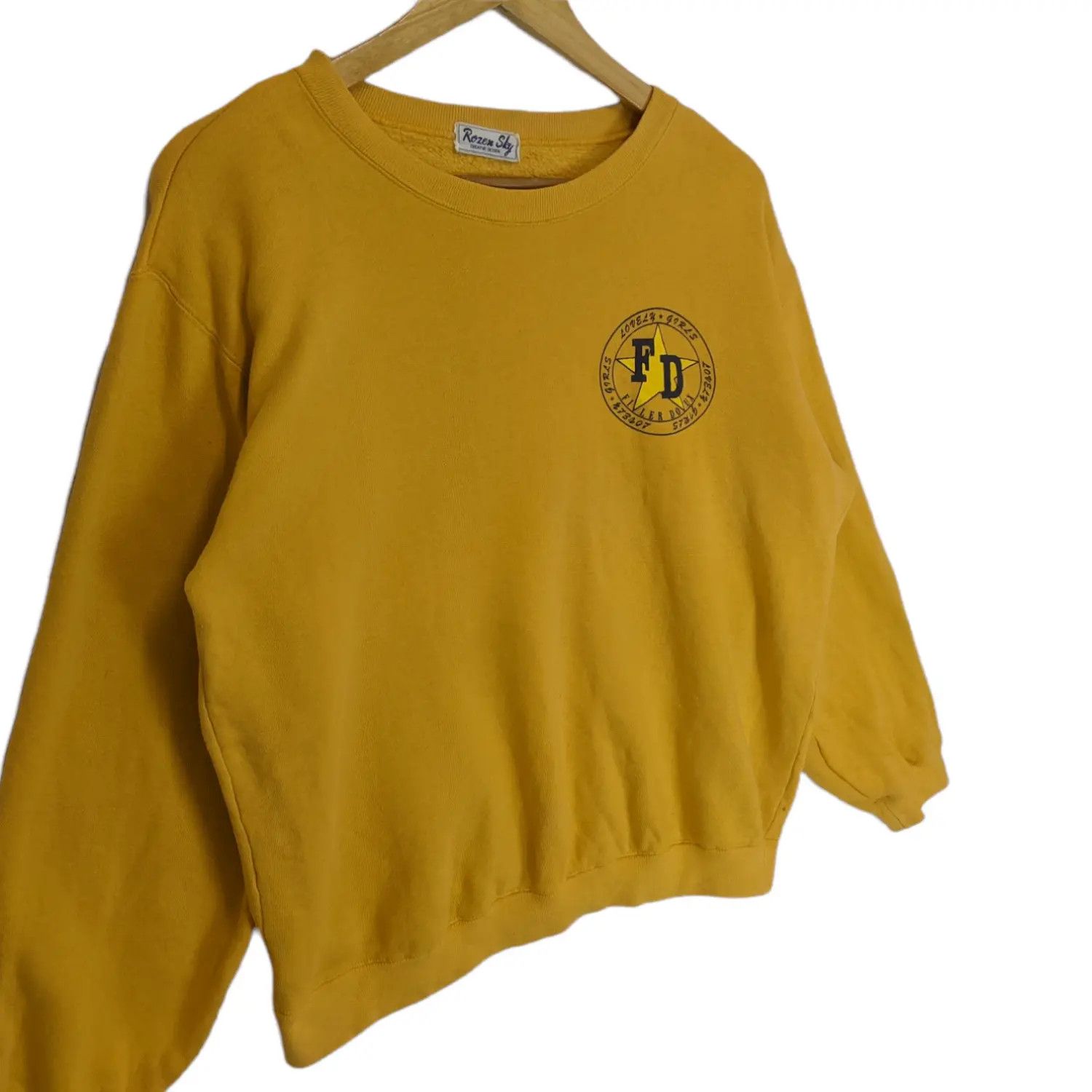 Japanese Brand × Vintage Vintage 90's Japan ROZEN SKY Lovely Girls Jumper Sweatshirt Size L / US 10 / IT 46 - 3 Thumbnail