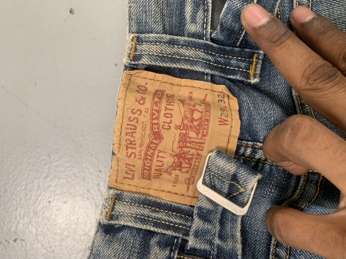Levi's Vintage Levi’s buckle belt denim Size US 28 / EU 44 - 6 Thumbnail