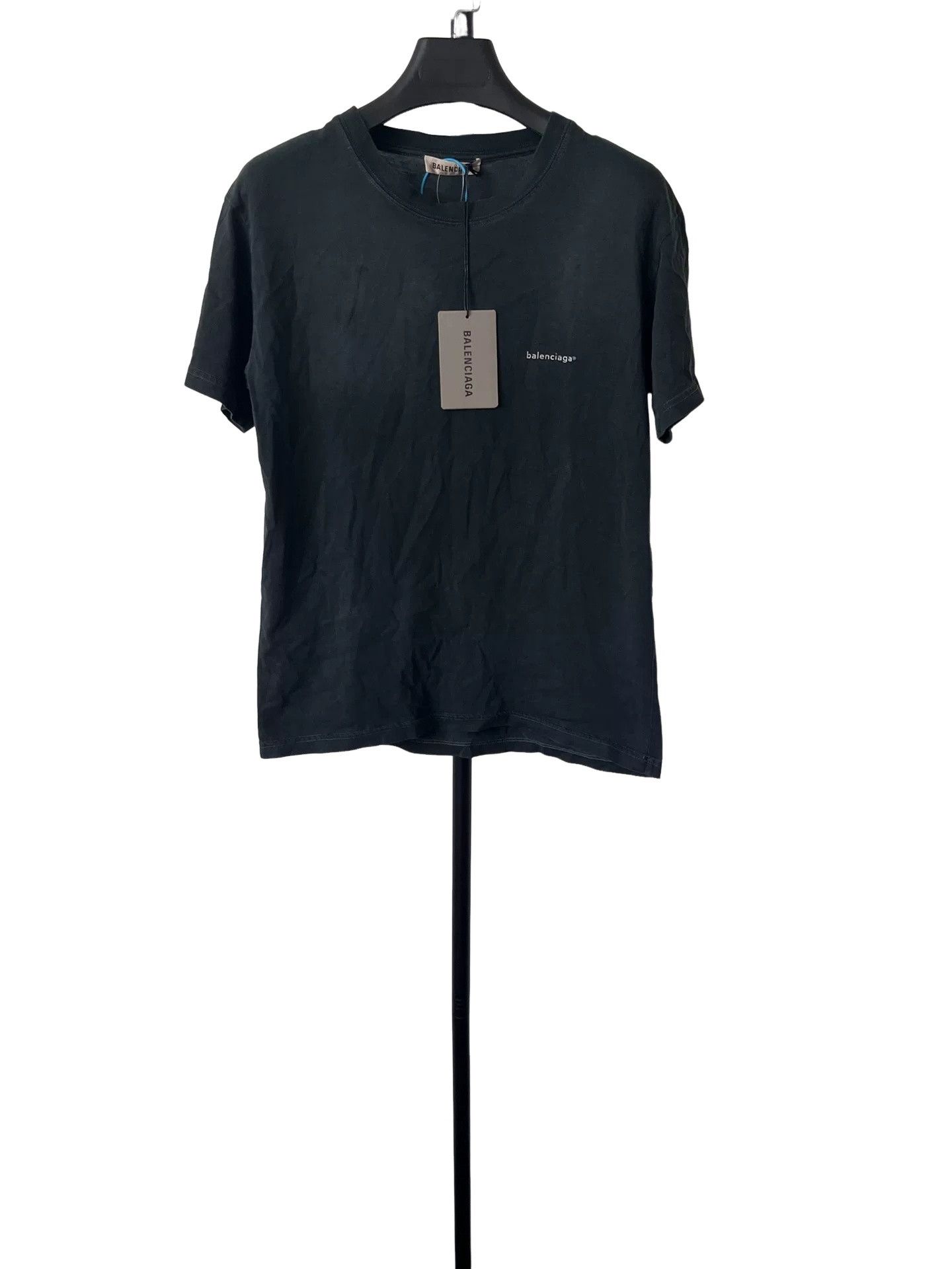 Balenciaga Balenciaga Logo Print T-Shirt US M Size US M / EU 48-50 / 2 - 1 Thumbnail