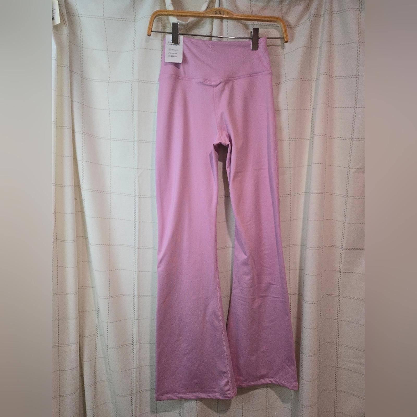 Designer PINK Winter Flare Legging Size 26" / US 2 / IT 38 - 3 Thumbnail