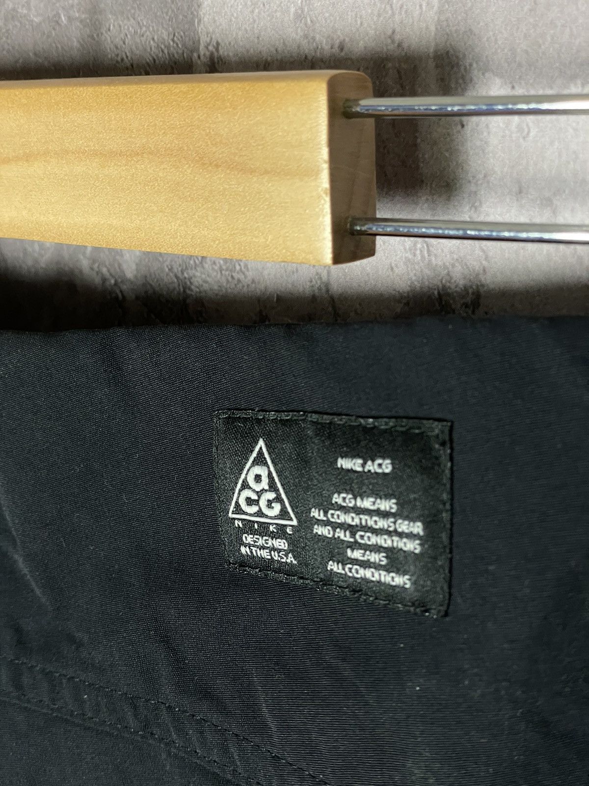 Nike × Nike ACG × Vintage Y2K NIKE ACG VTG 00s Nylon shorts long bridges rare Size 32" / US 10 / IT 46 - 11 Thumbnail
