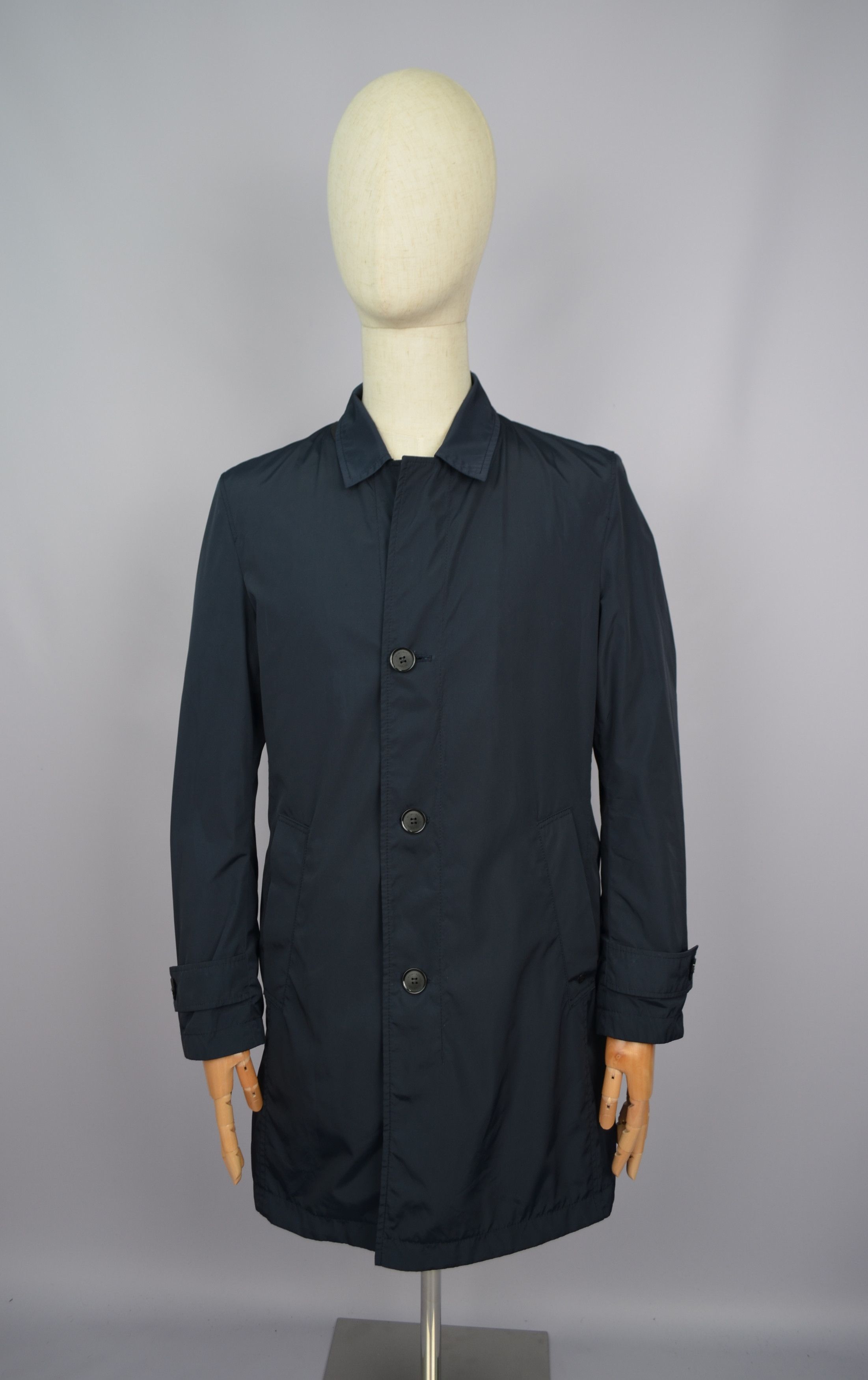 Strellson Strellson STC Navy Reversible Packable Coat Jacket EU48 UK38 Size US M / EU 48-50 / 2 - 10 Thumbnail