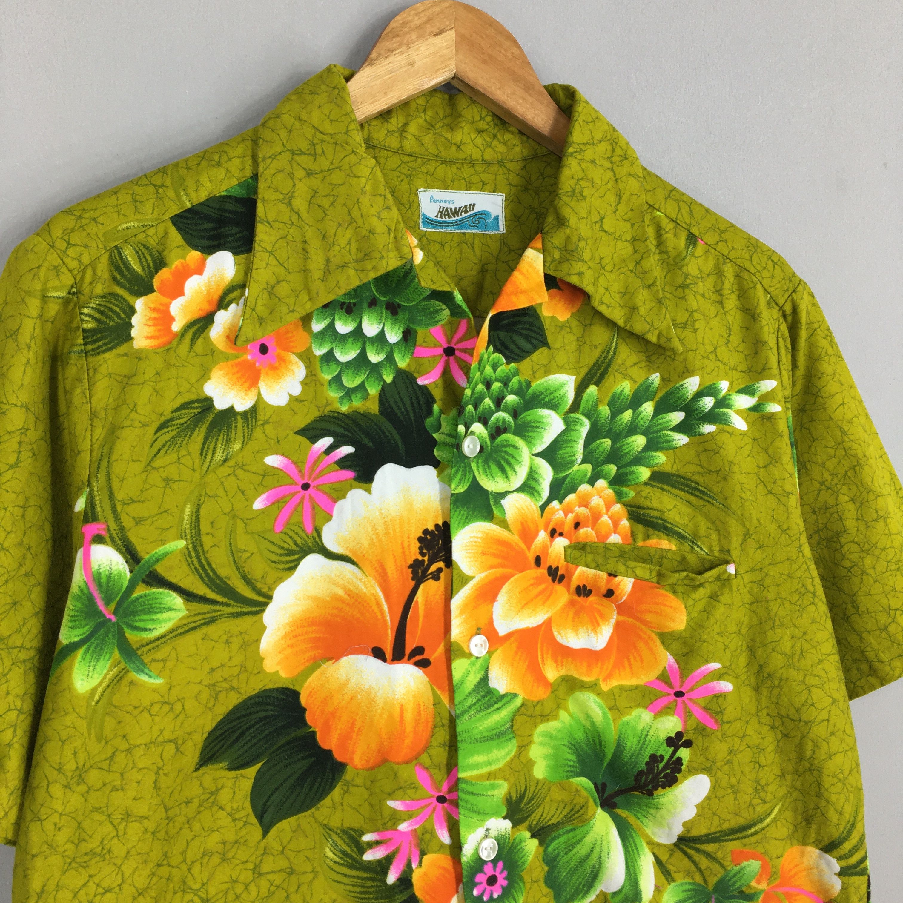 Life's a Beach Penneys Hawaii Hibiscus Flower Tropical Shirt Medium Size US M / EU 48-50 / 2 - 3 Thumbnail