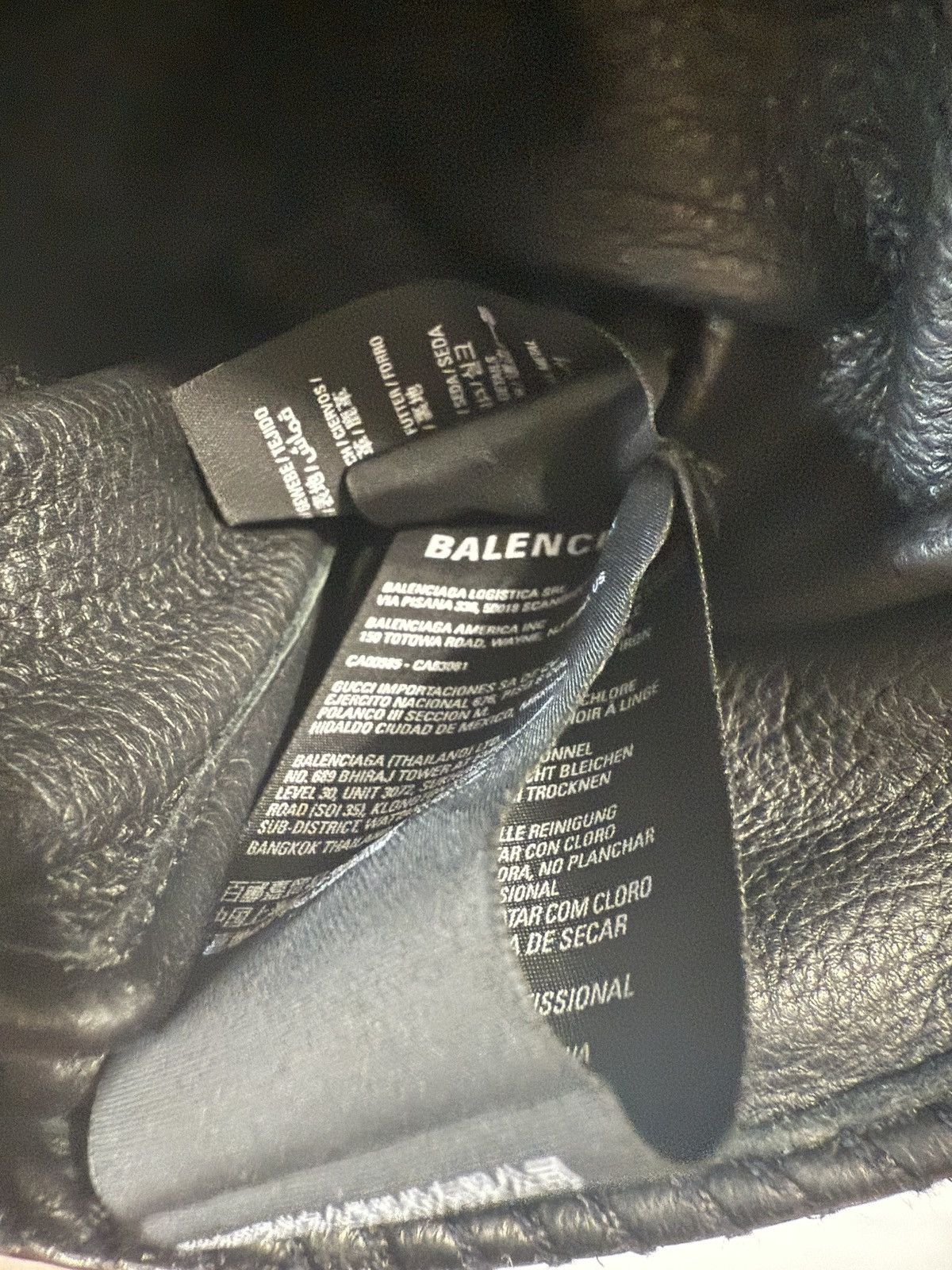 Balenciaga Balenciaga aw21 chevalier knight gloves L Size ONE SIZE - 7 Thumbnail