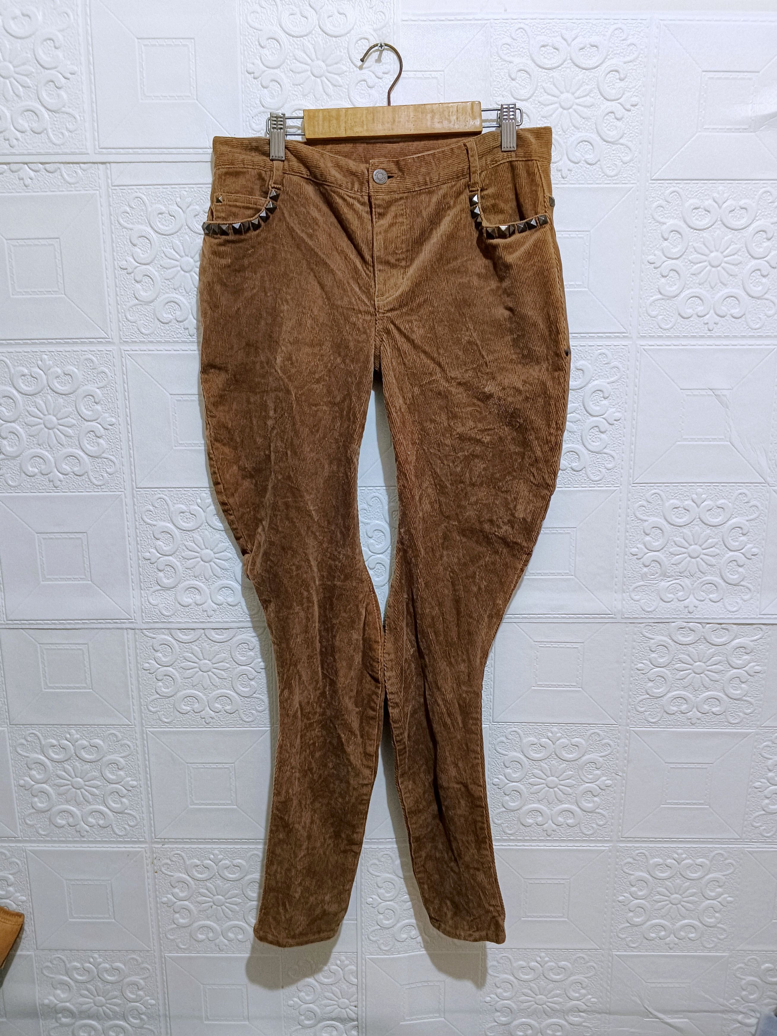 Frapbois FRAPBOIS CURVE CORDUROY PANTS Size 29" - 1 Thumbnail
