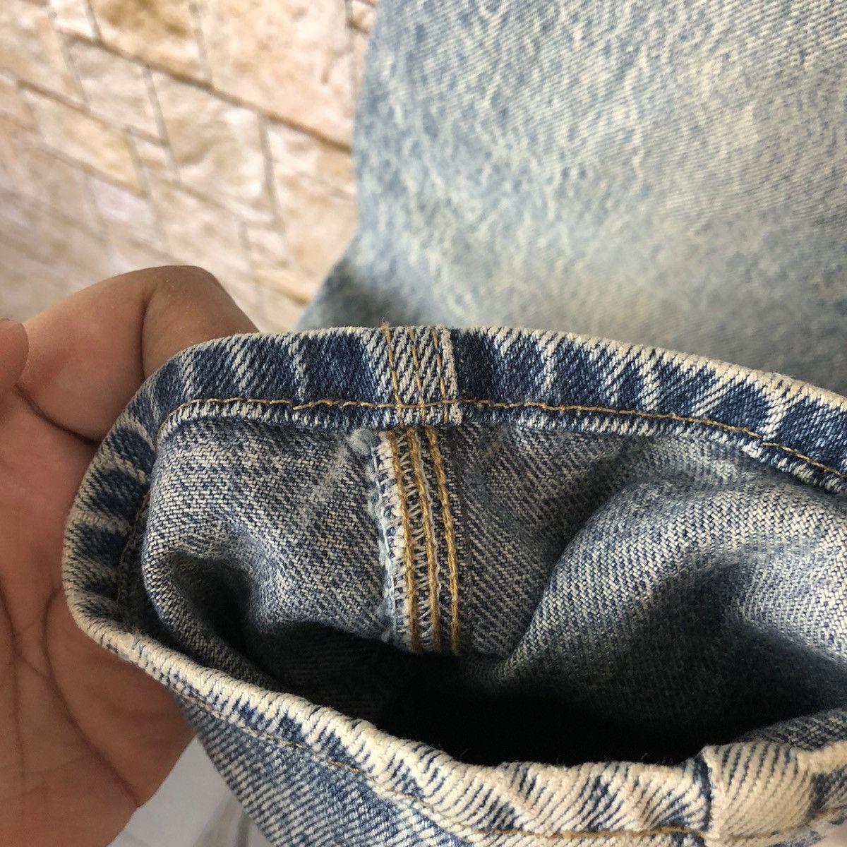 Big John Big John vintage Spana Blue Denim Pants #A1003 Size US 28 / EU 44 - 11 Thumbnail