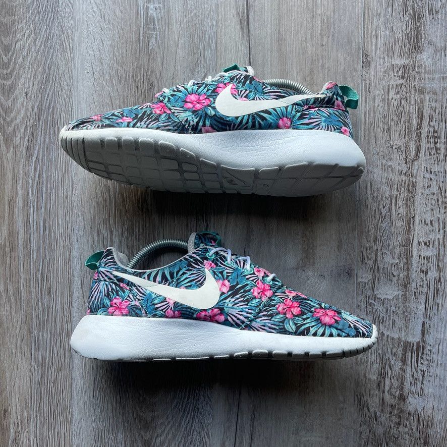 Nike × Vintage NIKE • Roshe One Print Premium "Washed Teal" (8M) Size US 8 / EU 41 - 4 Thumbnail
