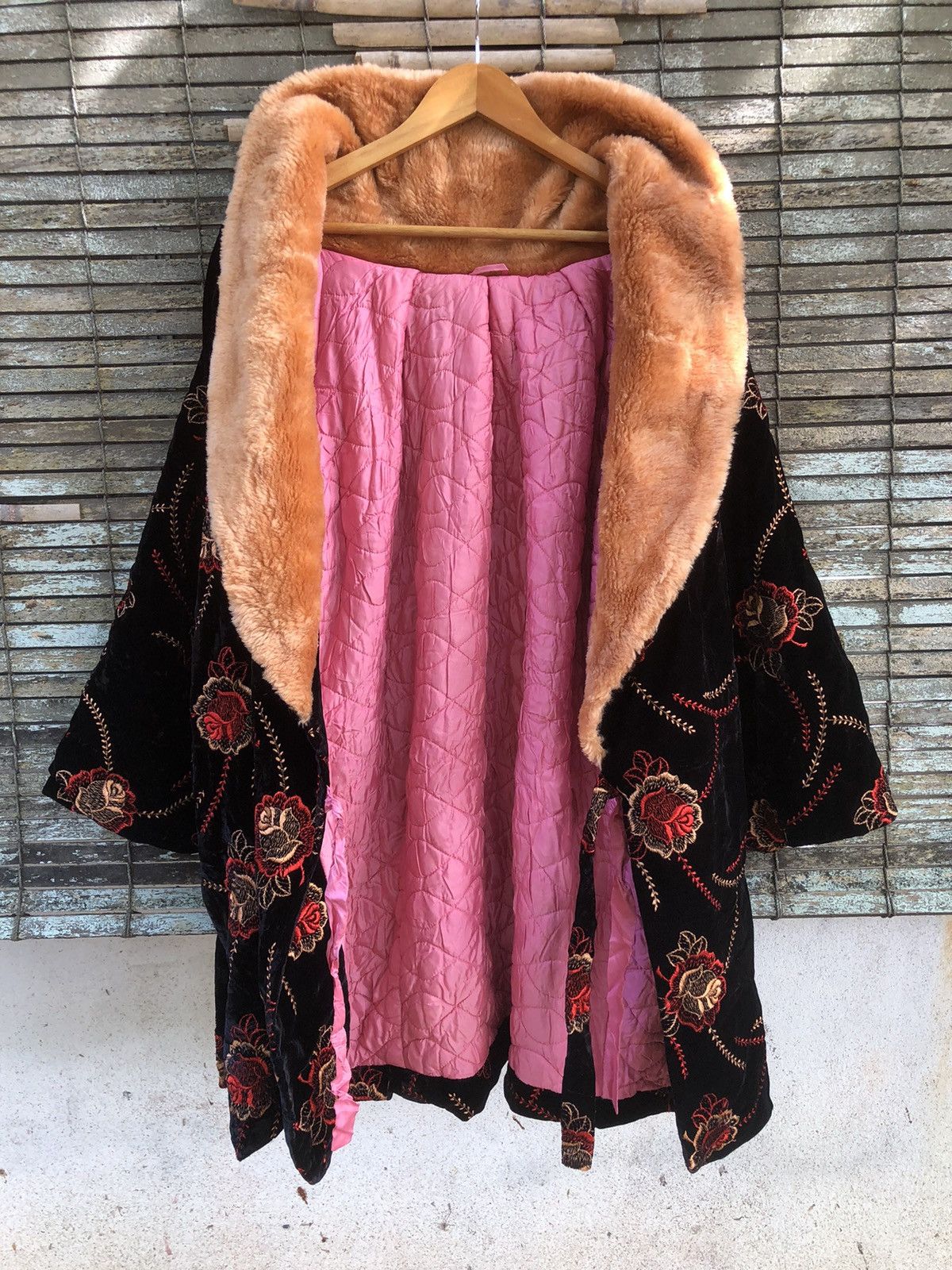 Japanese Brand × Vintage 💥MEGA RARE💥 Vintage Japanese Kimono Contra Stitch Mink Fur Size XL / US 12-14 / IT 48-50 - 11 Thumbnail