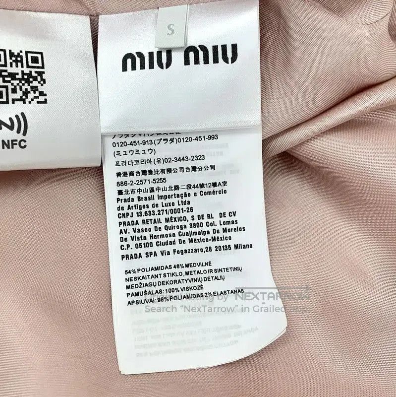 Miu Miu Miu Miu Pink Women's Jacket . Size S / US 4 / IT 40 - 6 Thumbnail
