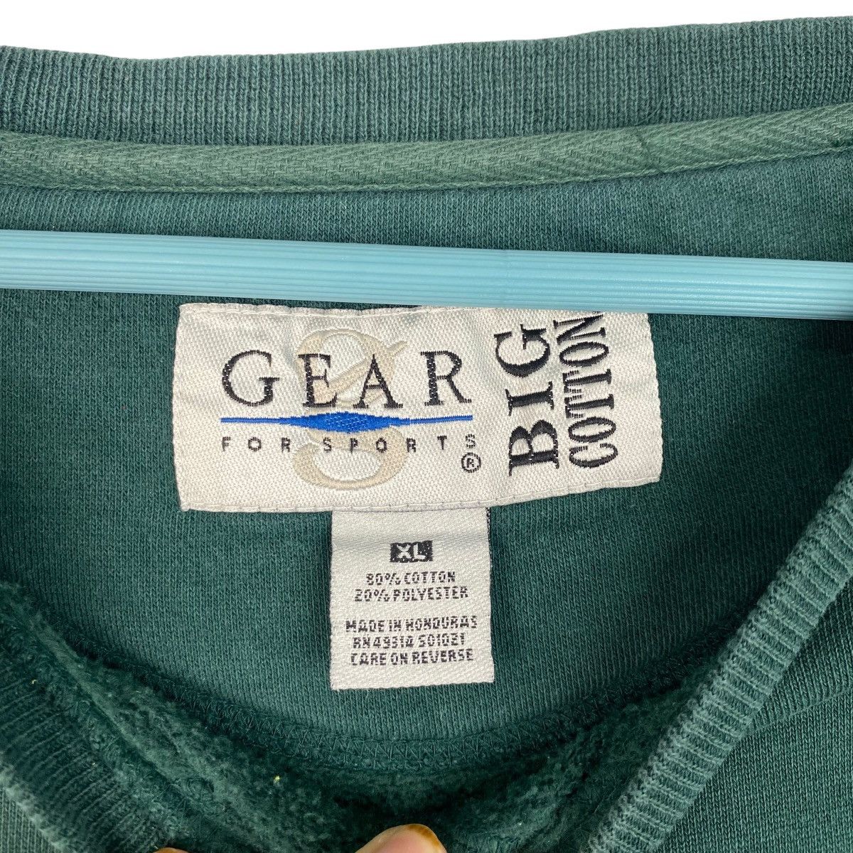 Designer × Vintage Vintage Gear For Sport Embroidered Crewneck Sweatshirt Green Size US XL / EU 56 / 4 - 5 Thumbnail