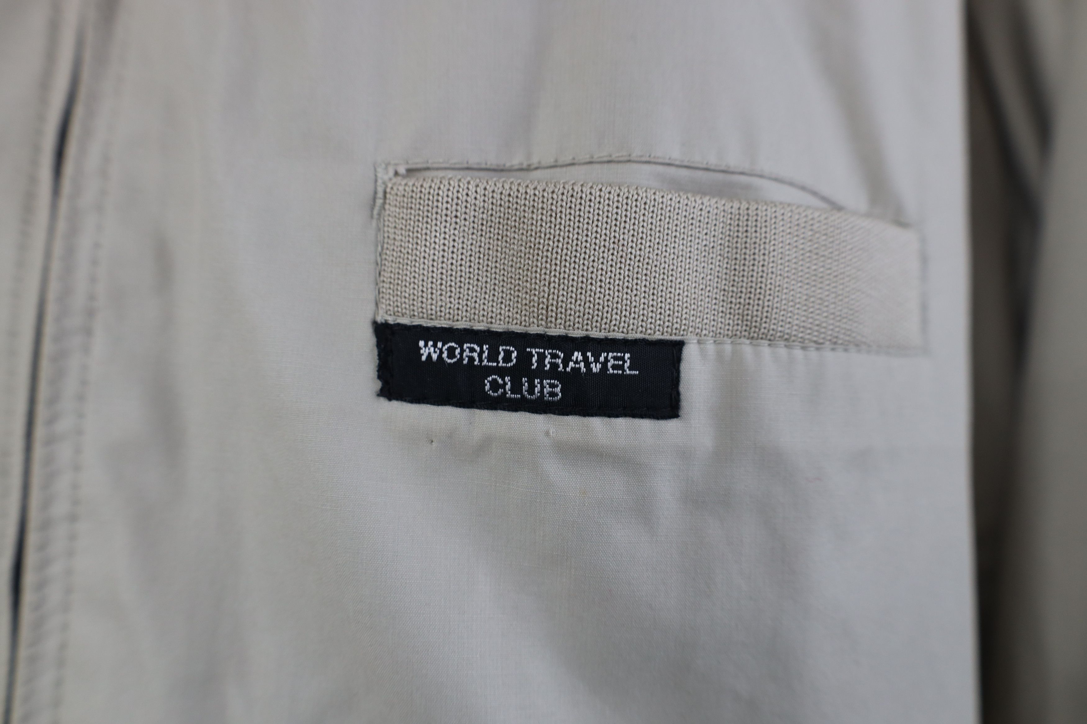 Vintage Vintage 80s 90s Streetwear Cafe Racer Bomber Jacket Beige Size US L / EU 52-54 / 3 - 4 Thumbnail