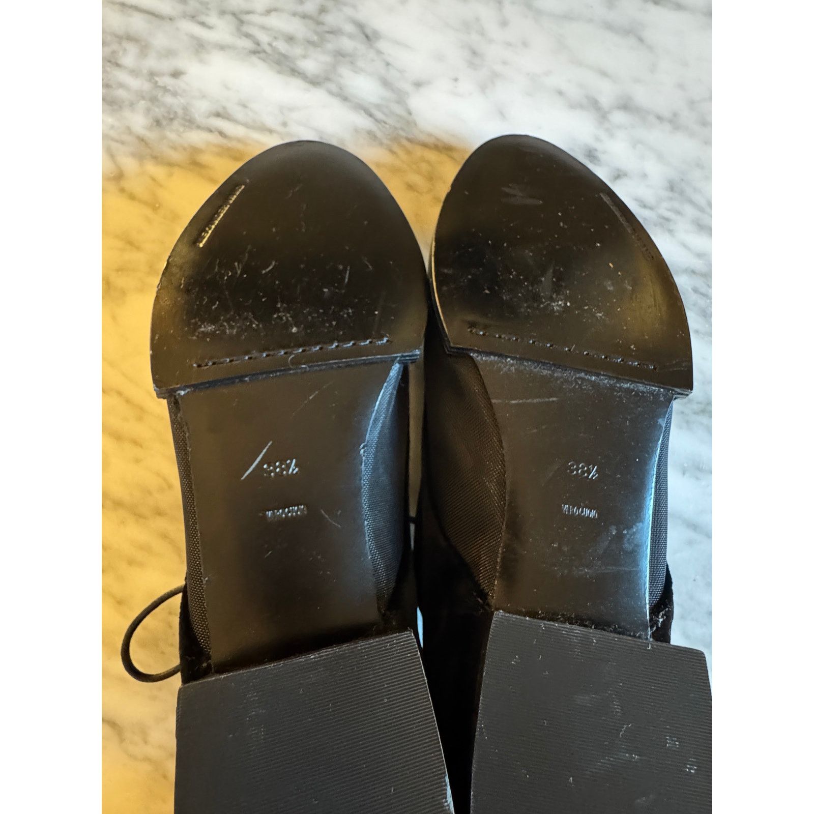 Alexander Wang Alexander Wang Women's Black Suede Joana Mesh Oxford Size US 8 / IT 38 - 6 Thumbnail