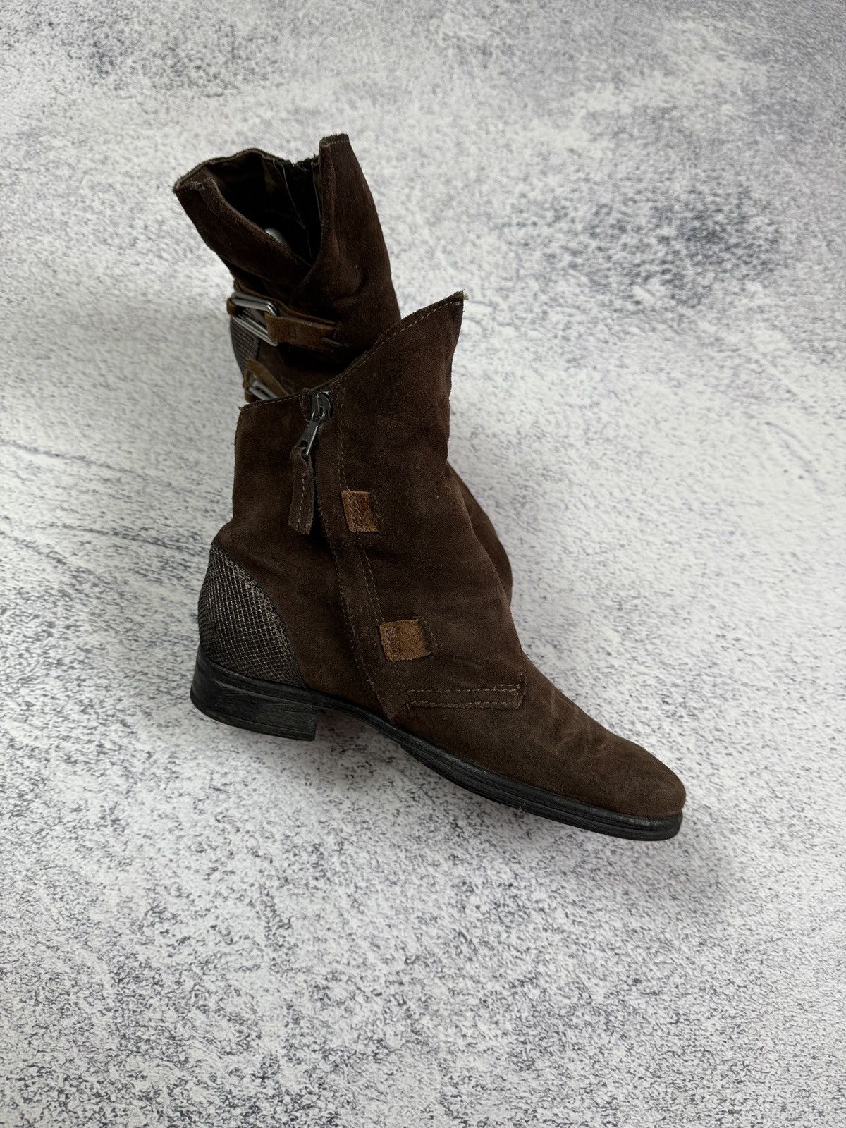 A.S.98 🔥A.S.98 Airsteps Style Ankle Vintage Western Boots Japanese Size US 7 / IT 37 - 6 Thumbnail