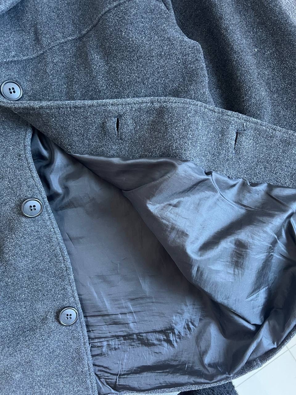 Alexander McQueen Vintage 90s Alexandr McQueen Jacket Wool Blend Bomber Coat Size US L / EU 52-54 / 3 - 8 Thumbnail